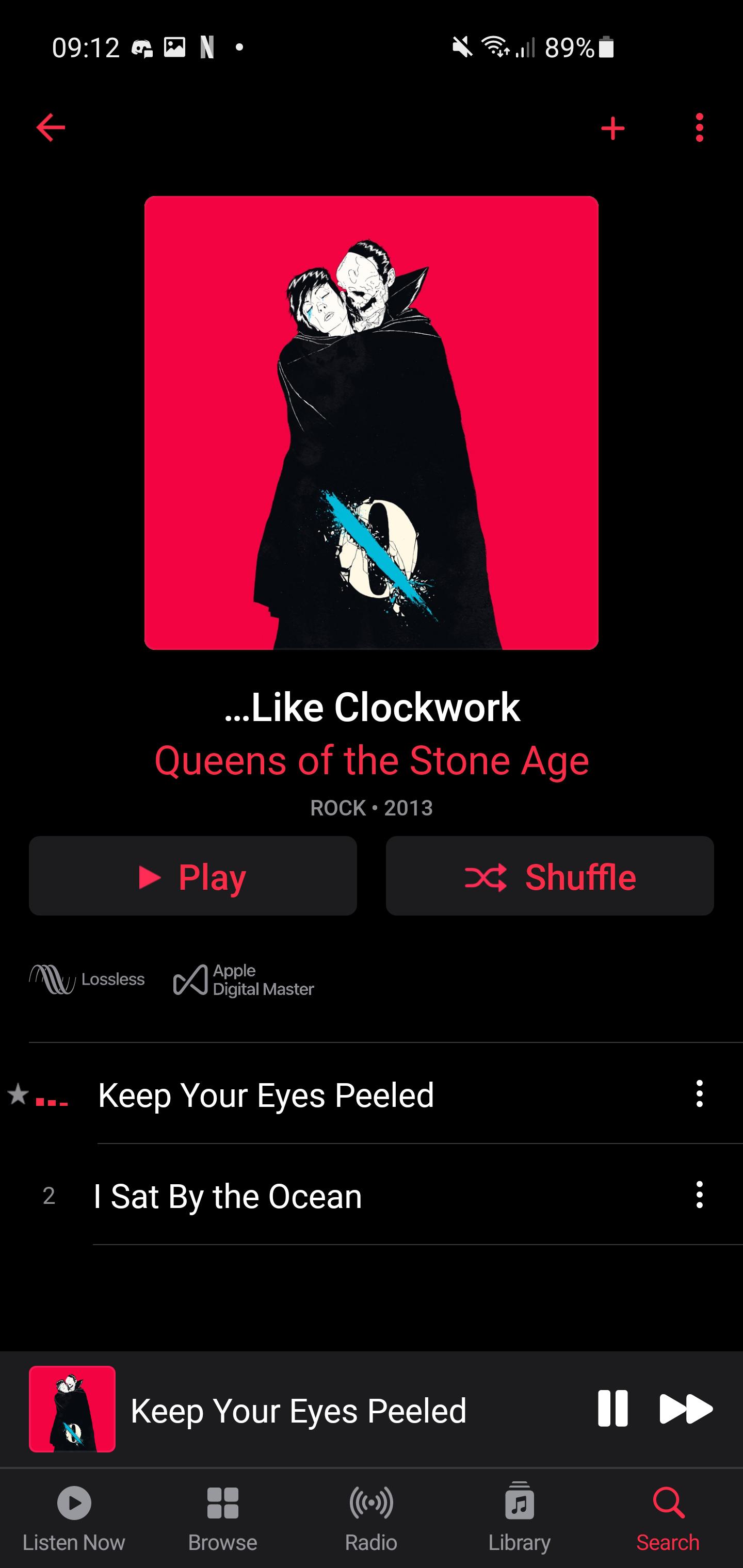 ...Like Clockwork has finally been officially released on apple music