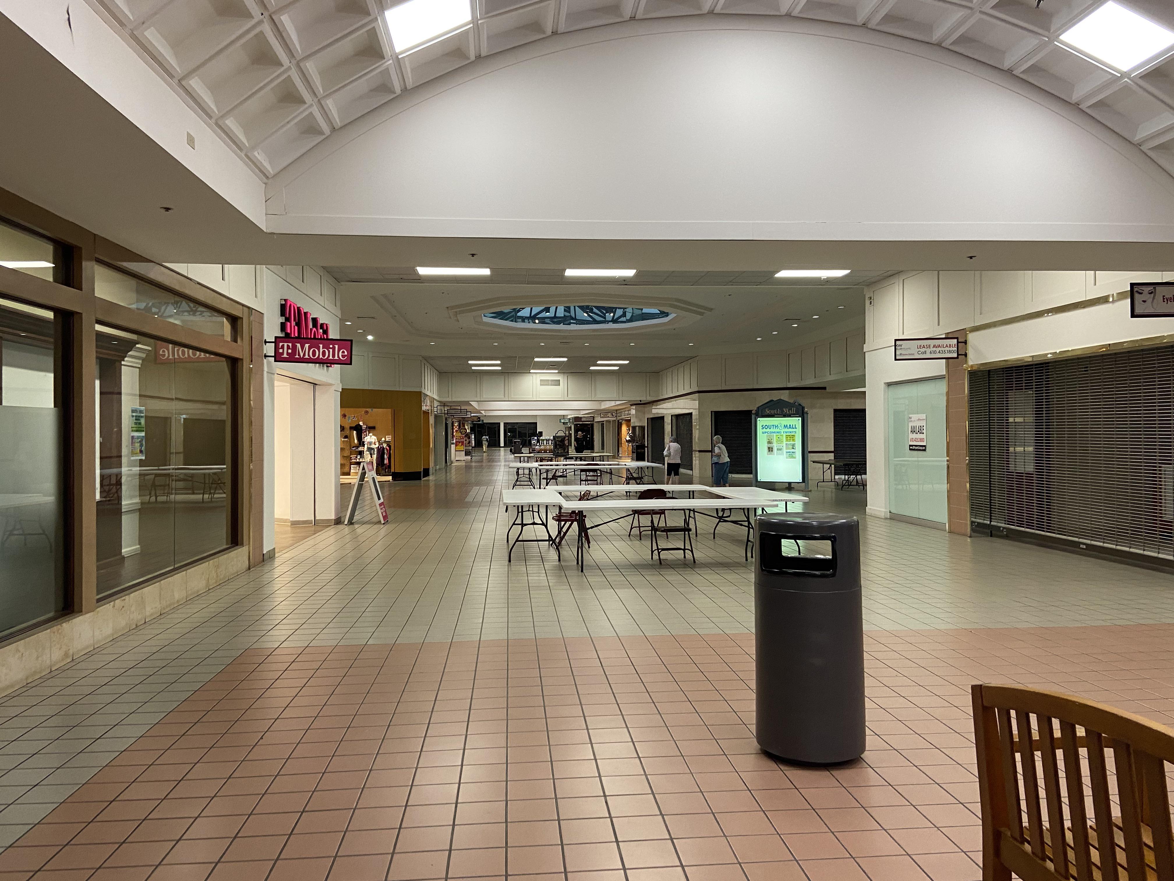 South Mall in Allentown, PA. Occupancy rate 50, many of which are mom