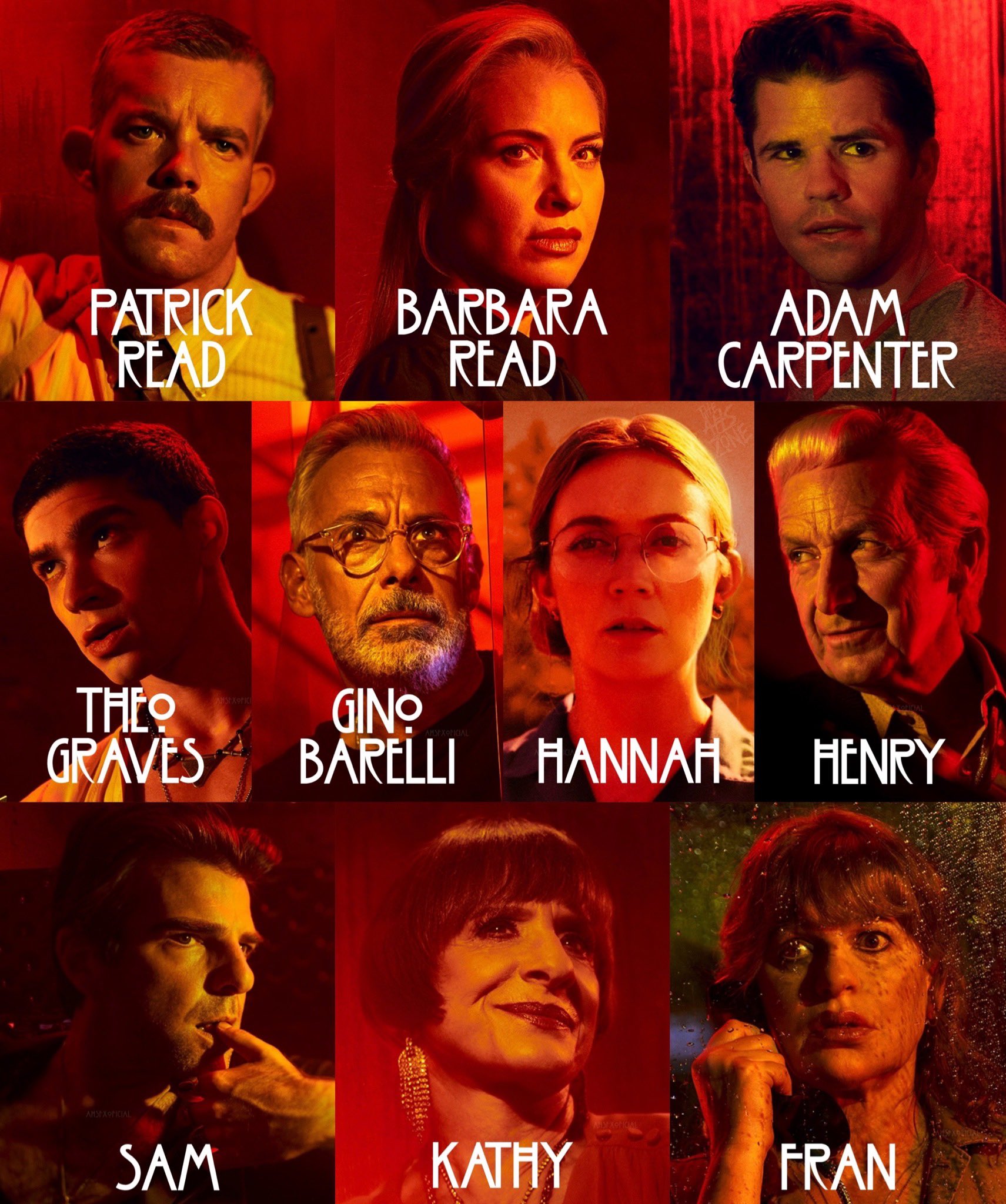 AHS NYC Character Names r/AmericanHorrorStory