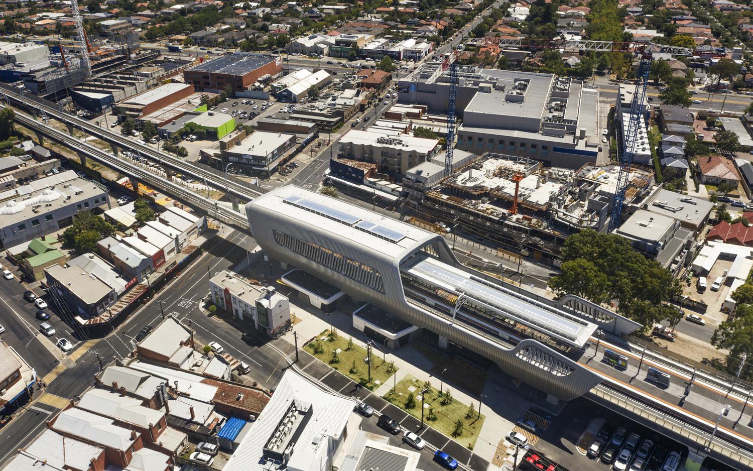 Carnegie Station after the level crossing removal r/melbourne