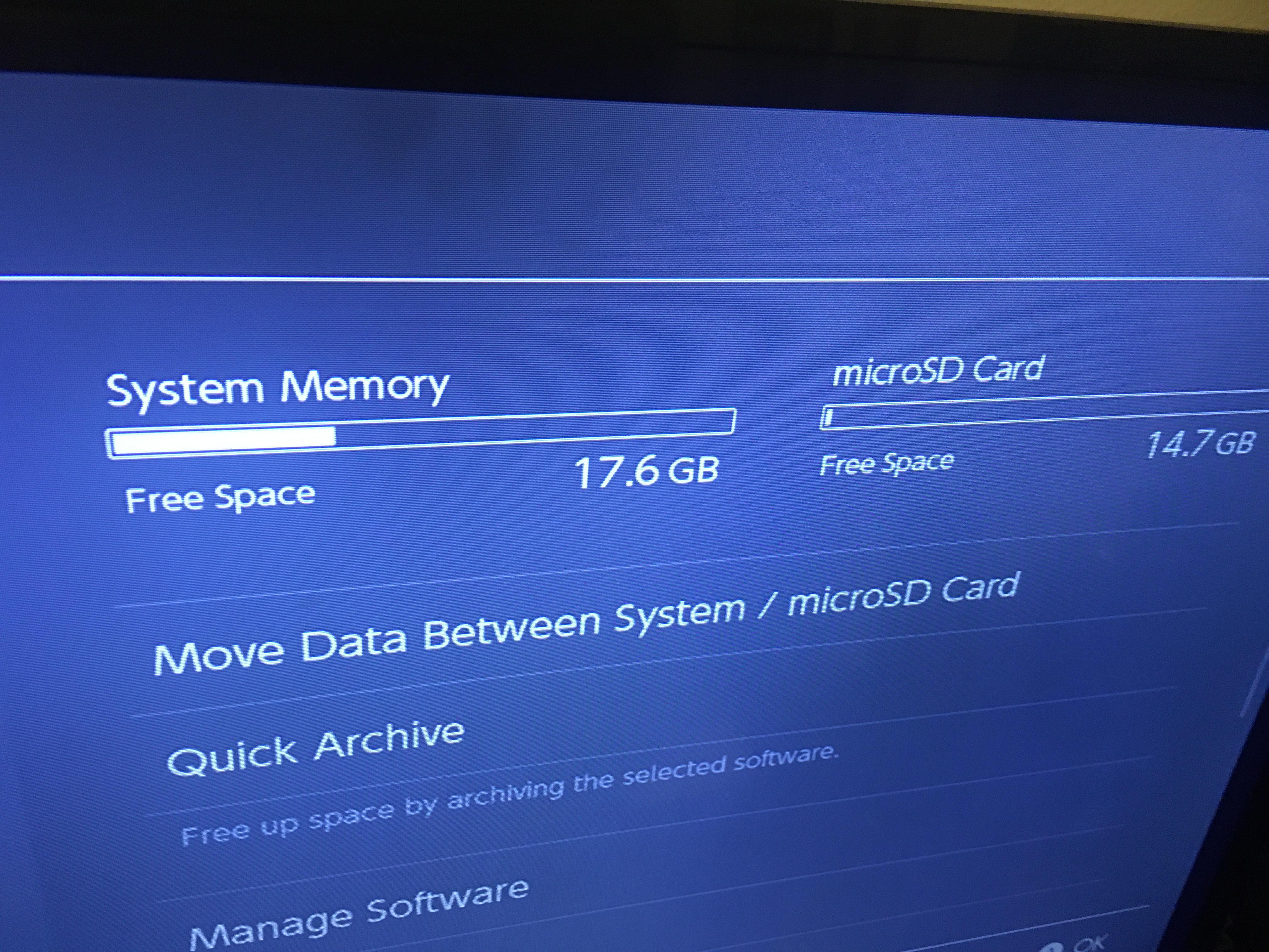 Nintendo, Switch storage issues, how do I get those gigabytes that are