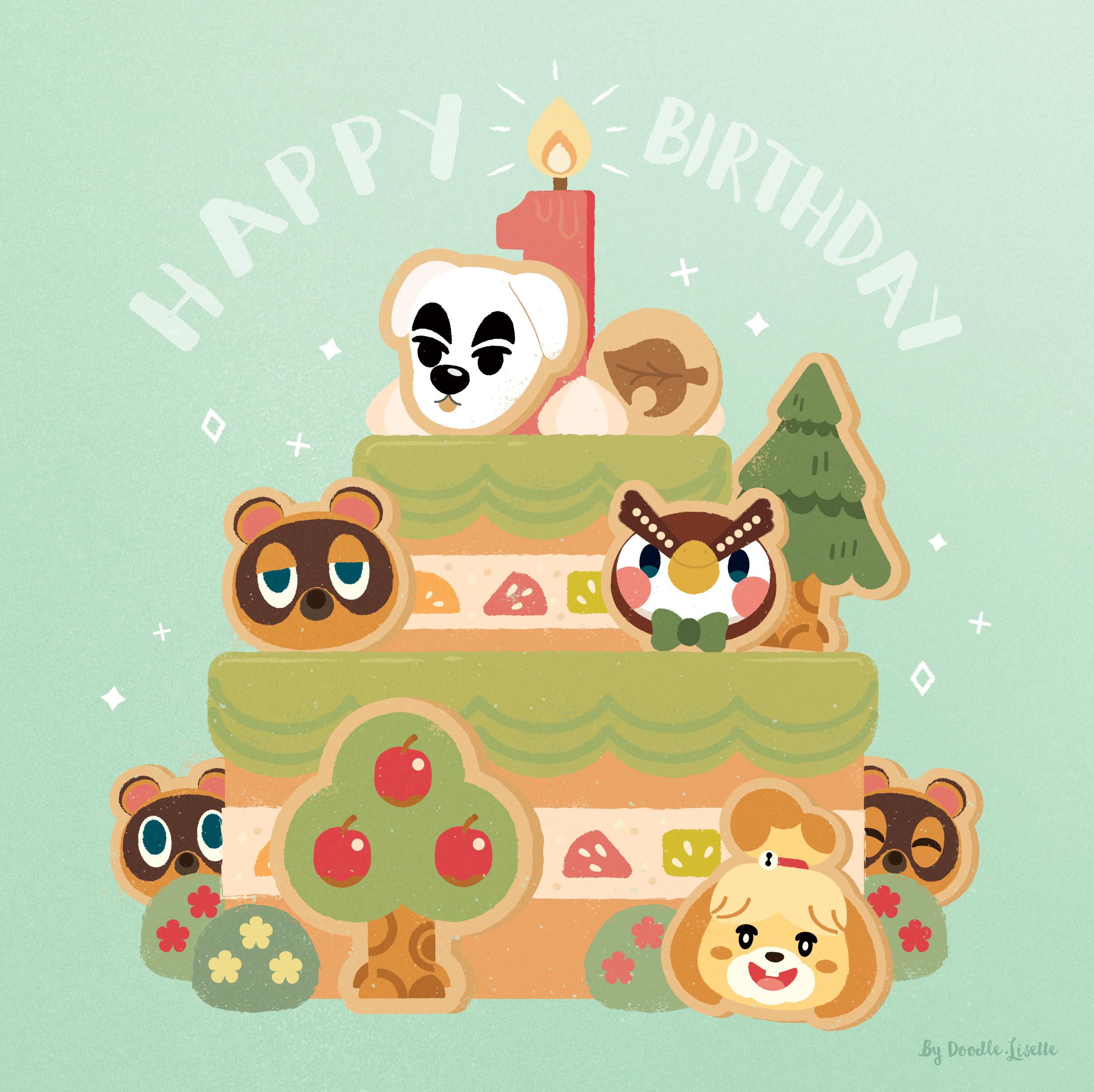 Happy Birthday ACNH! r/ac_newhorizons