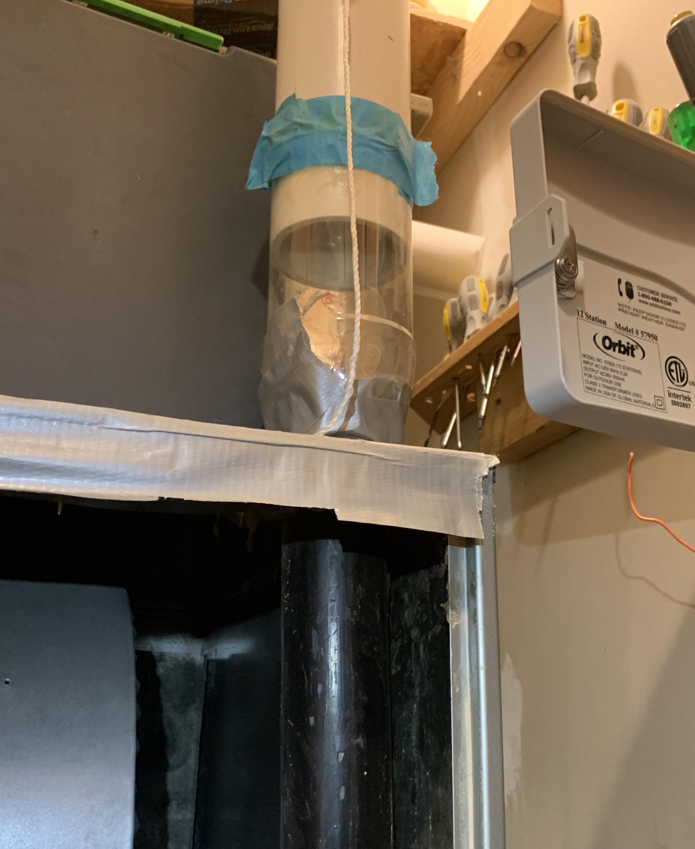 Homeowner was so proud of this. He installed his own furnace. r/HVAC
