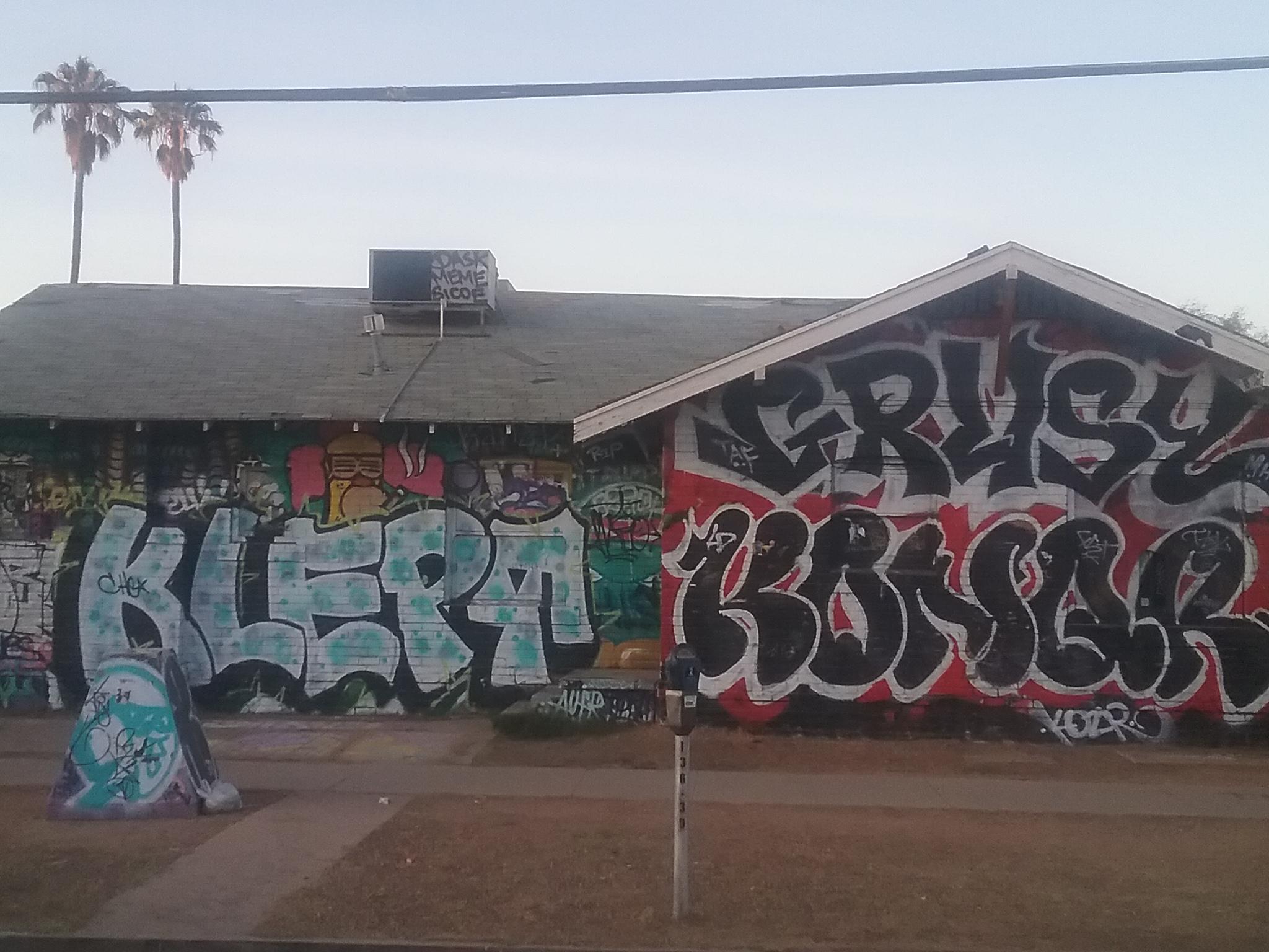 Downtown Phoenix. r/Graffiti