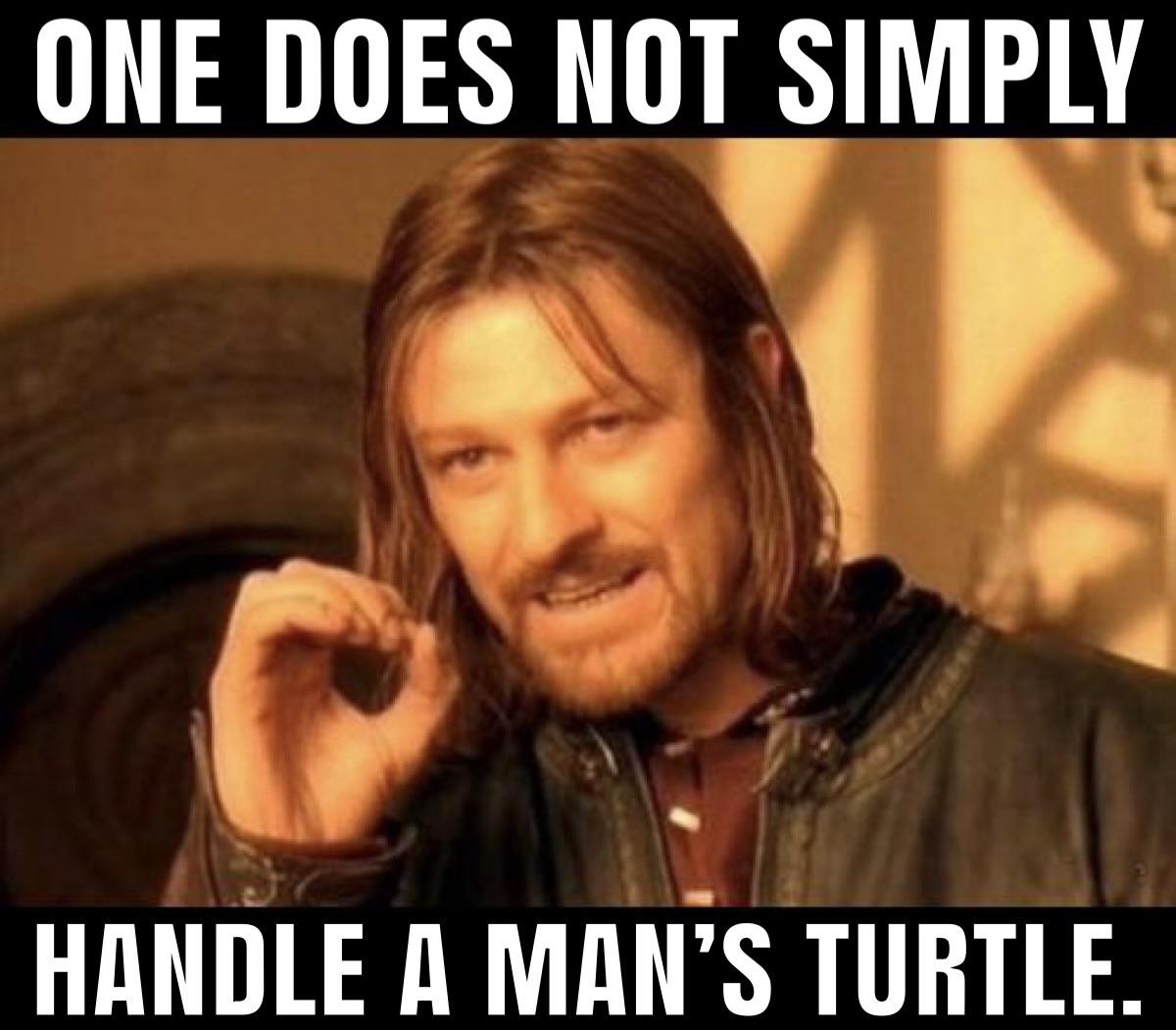 Zeke when he sees a literal goddess Blade holding his pet r