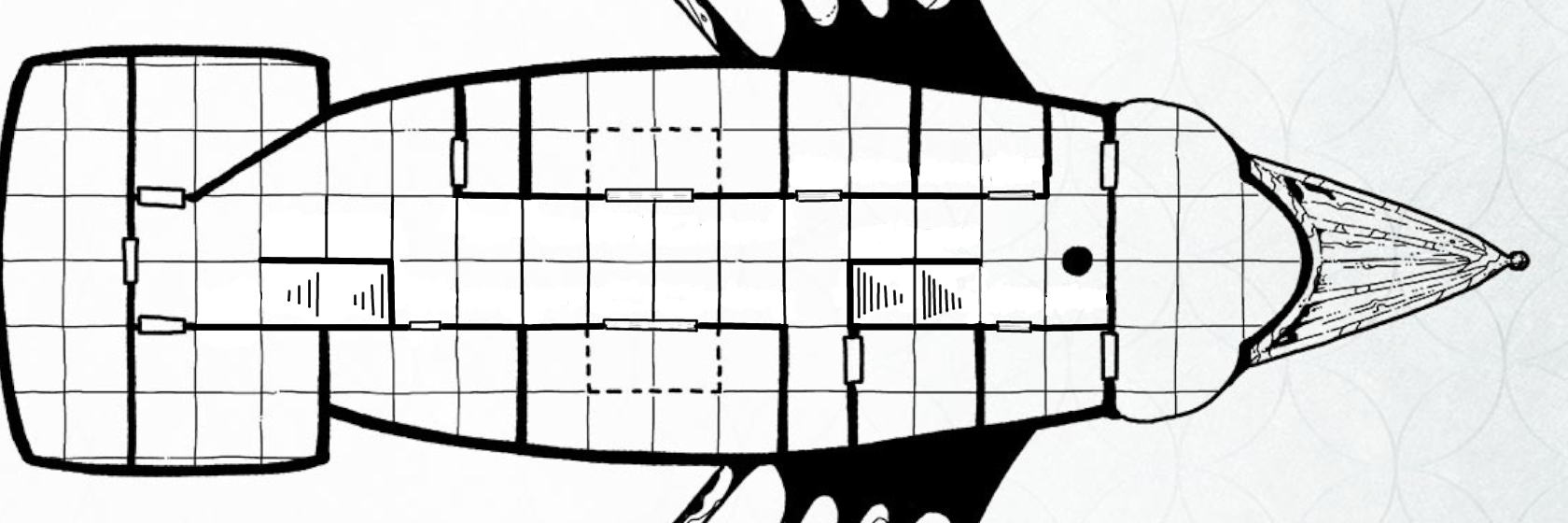 The ship "Flying Fish" in the new Spelljammer book had a layout that