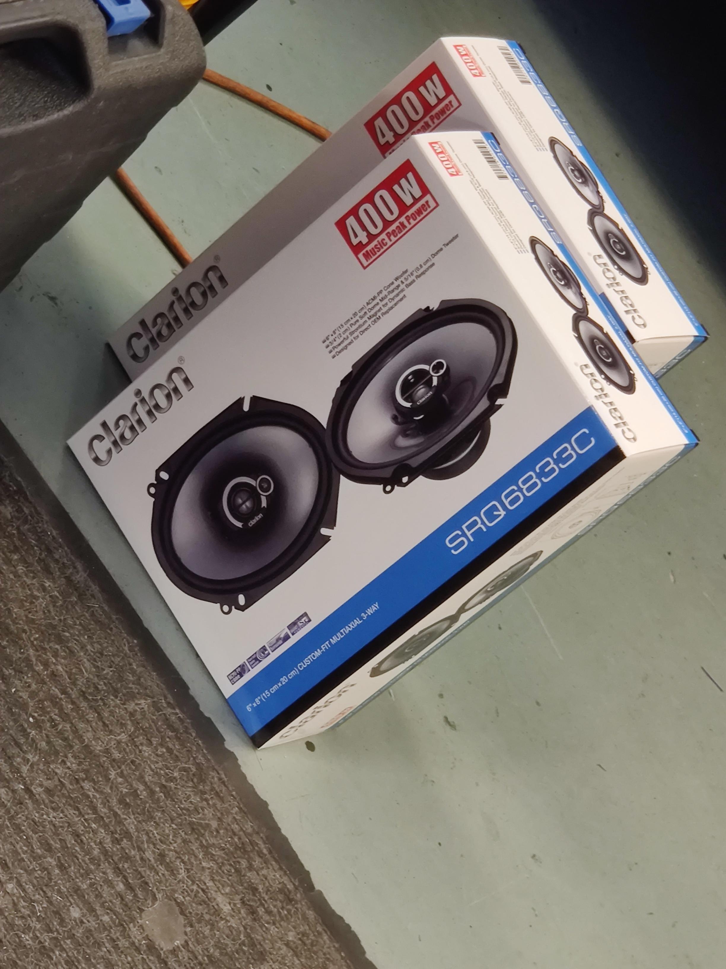 At first, I thought I needed a new amp. Turns out all 4 speakers blew