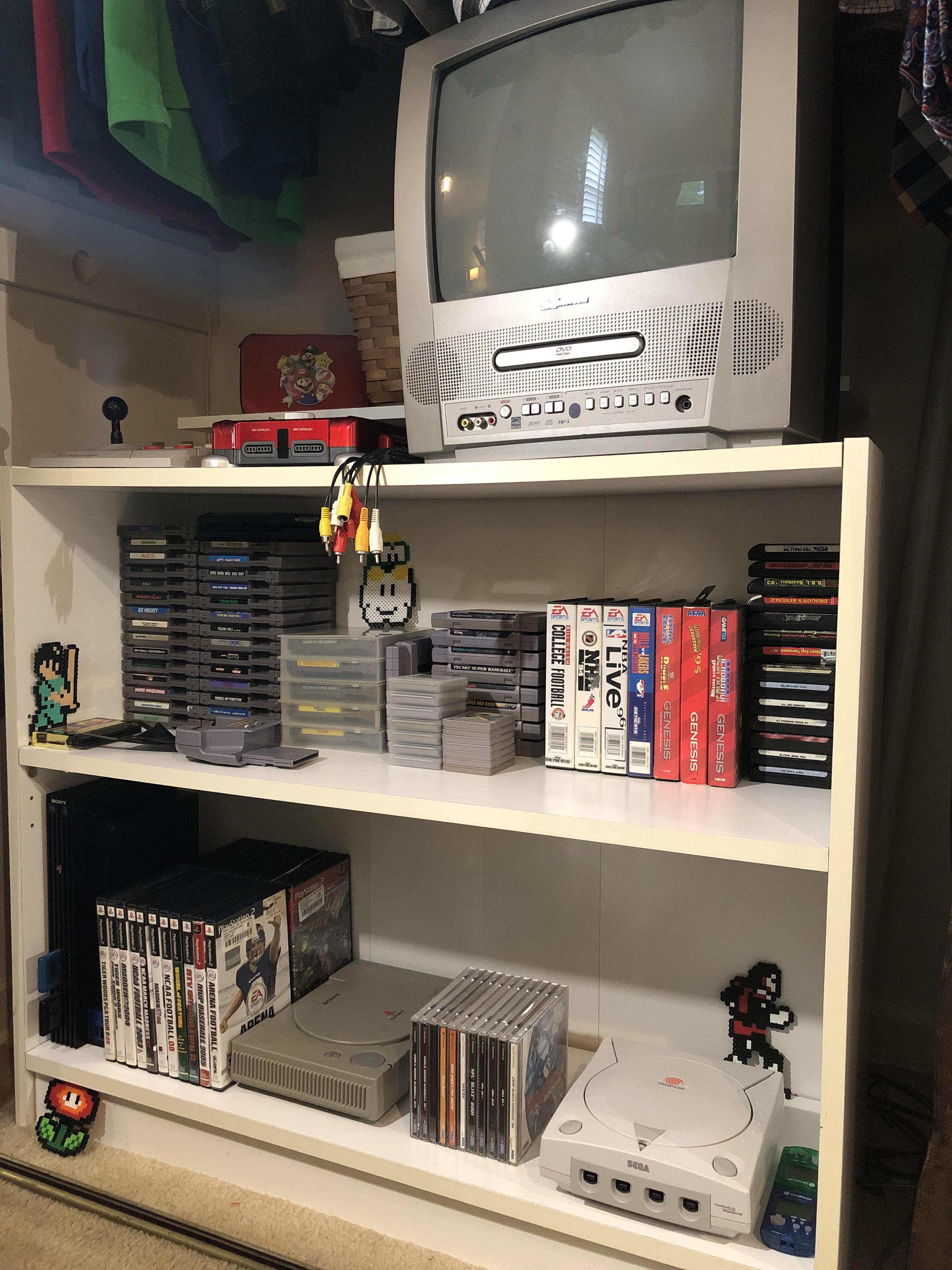 Anyone else a “closet gamer”? A closet ended up being the most