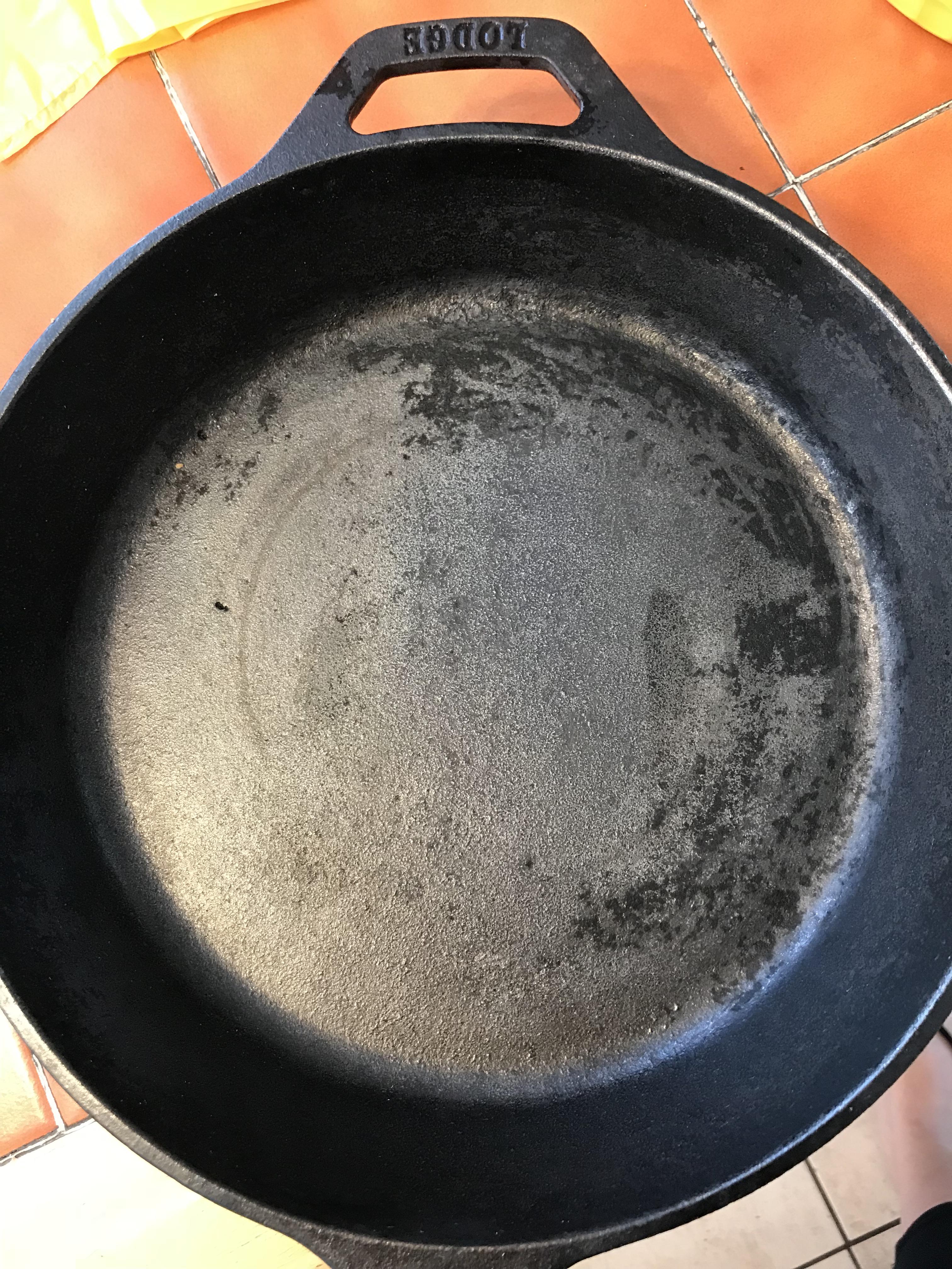 What’s wrong with my cast iron pan? castiron