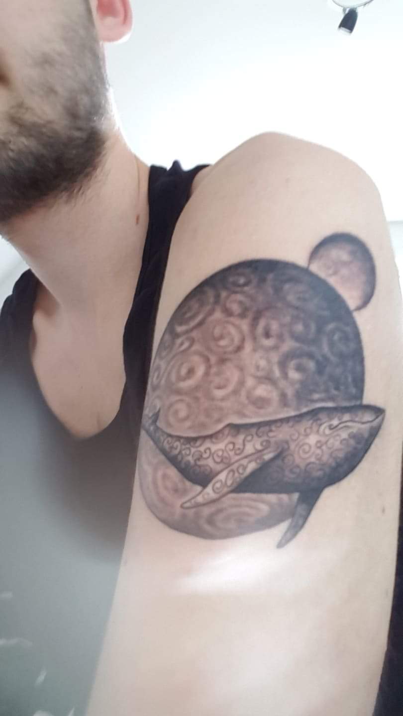 I got my first tattoo yesterday and it turned out amazing! gojira