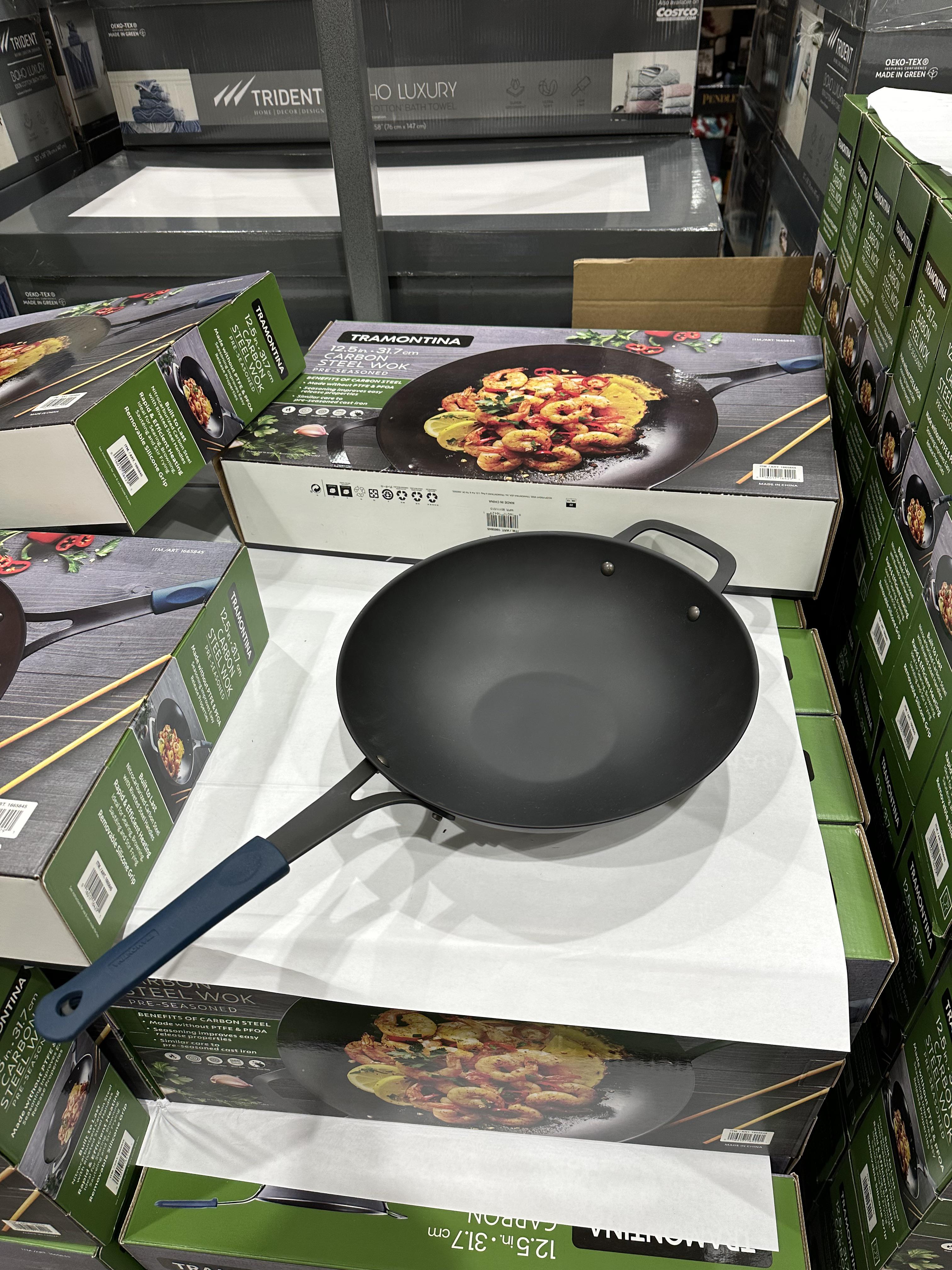 Anyone have experience with this carbon steel wok? On sale at Costco
