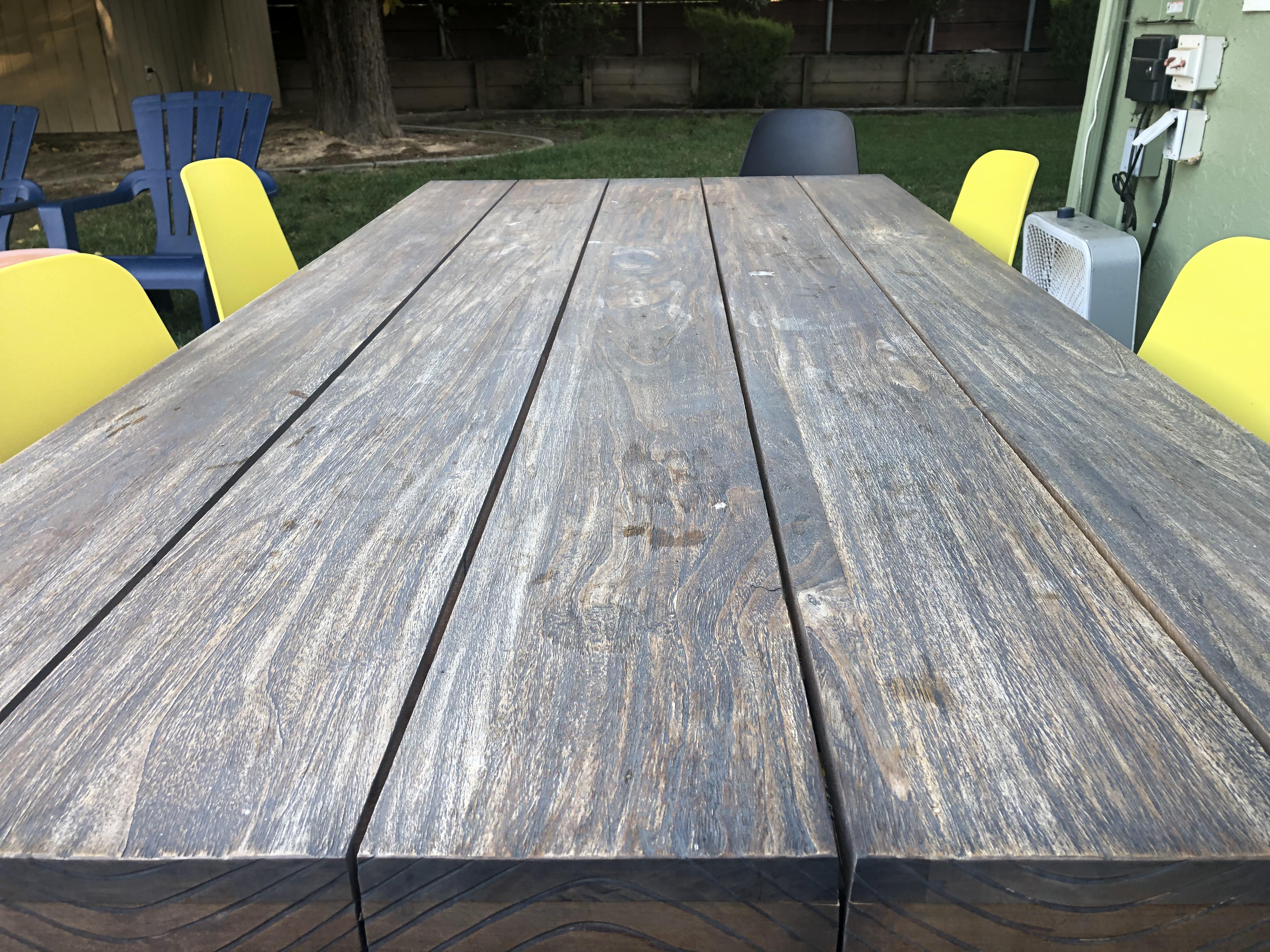 How do I clean this outdoor table? r/CleaningTips