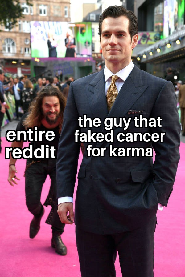 I hope he gets it for real r/memes