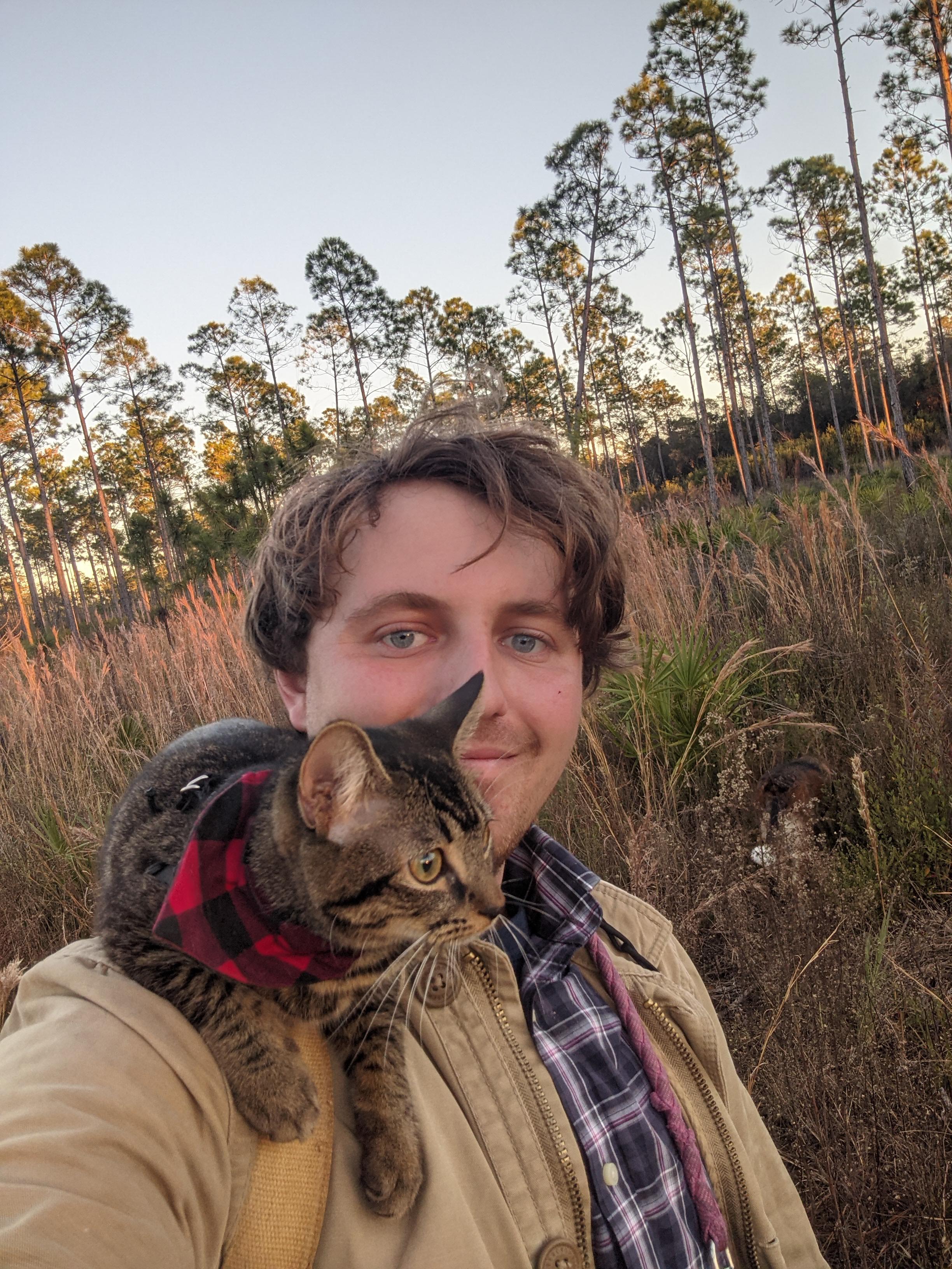 I heard y'all like cats on shoulders... r/aww