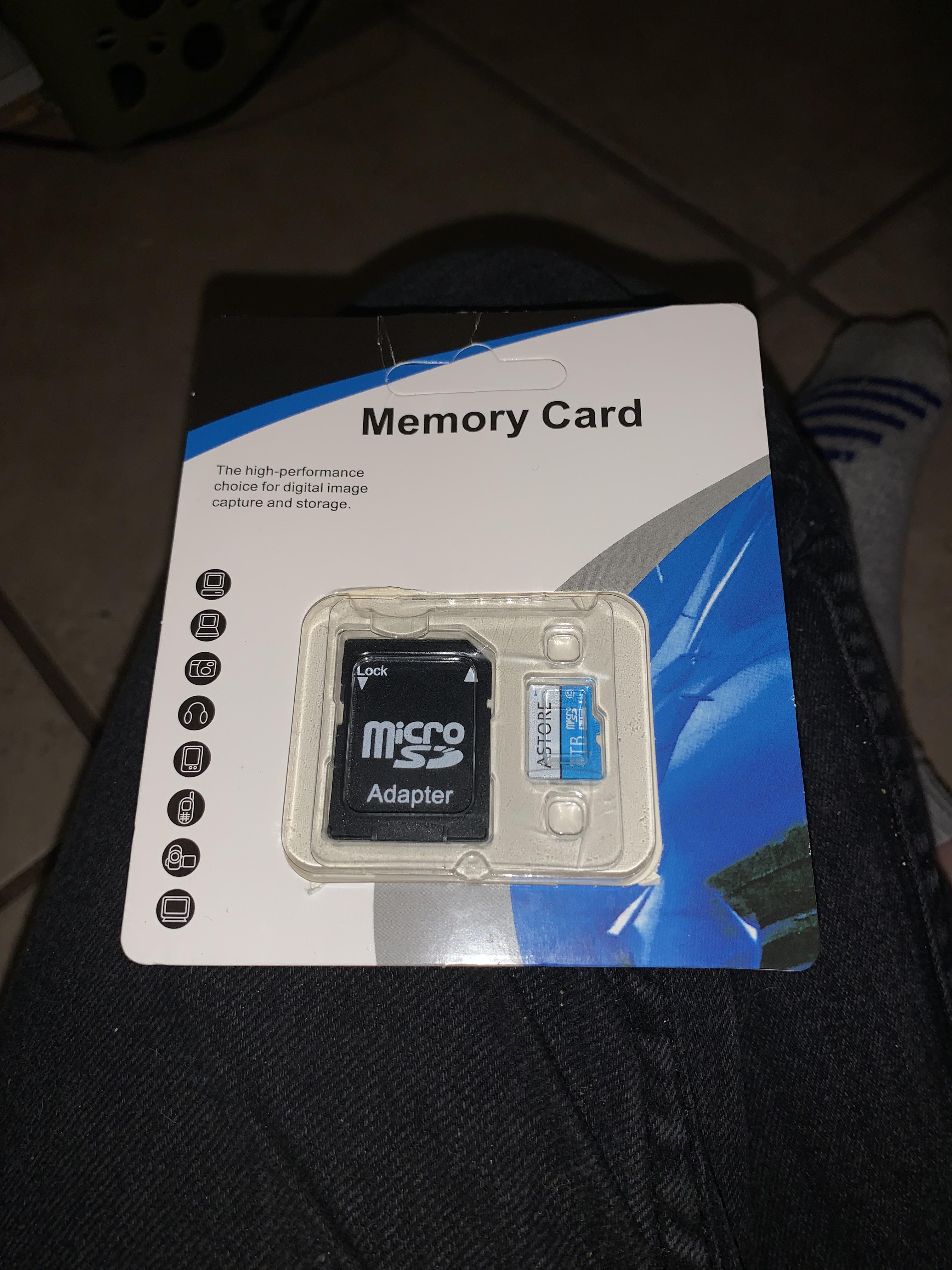 Beware of the fake micro sd cards ,found this on Amazon r/Scams