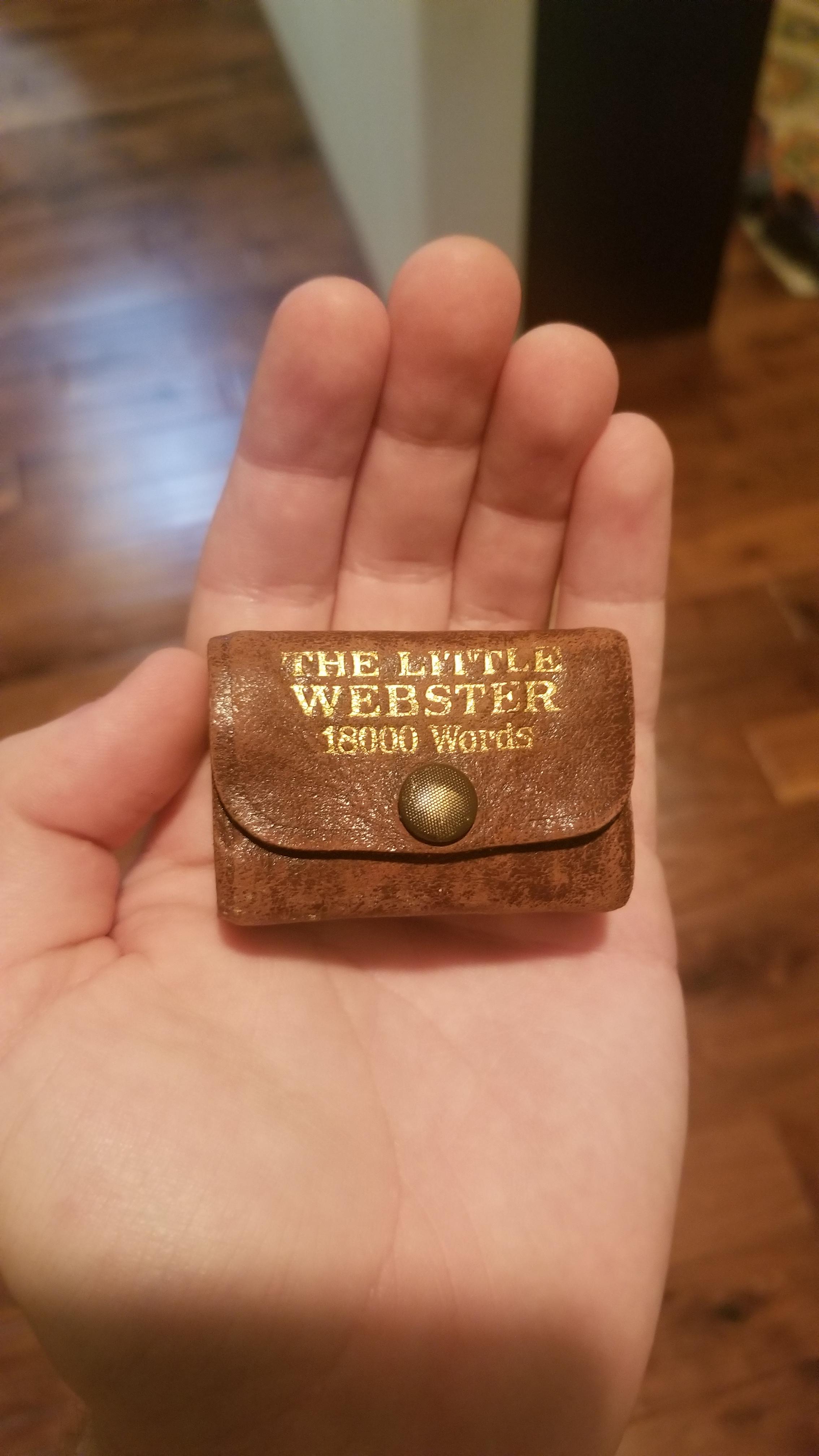 My pocket sized dictionary r/mildlyinteresting