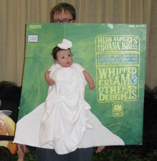 Posted a picture of my signed Whipped Cream album cover on Facebook. My