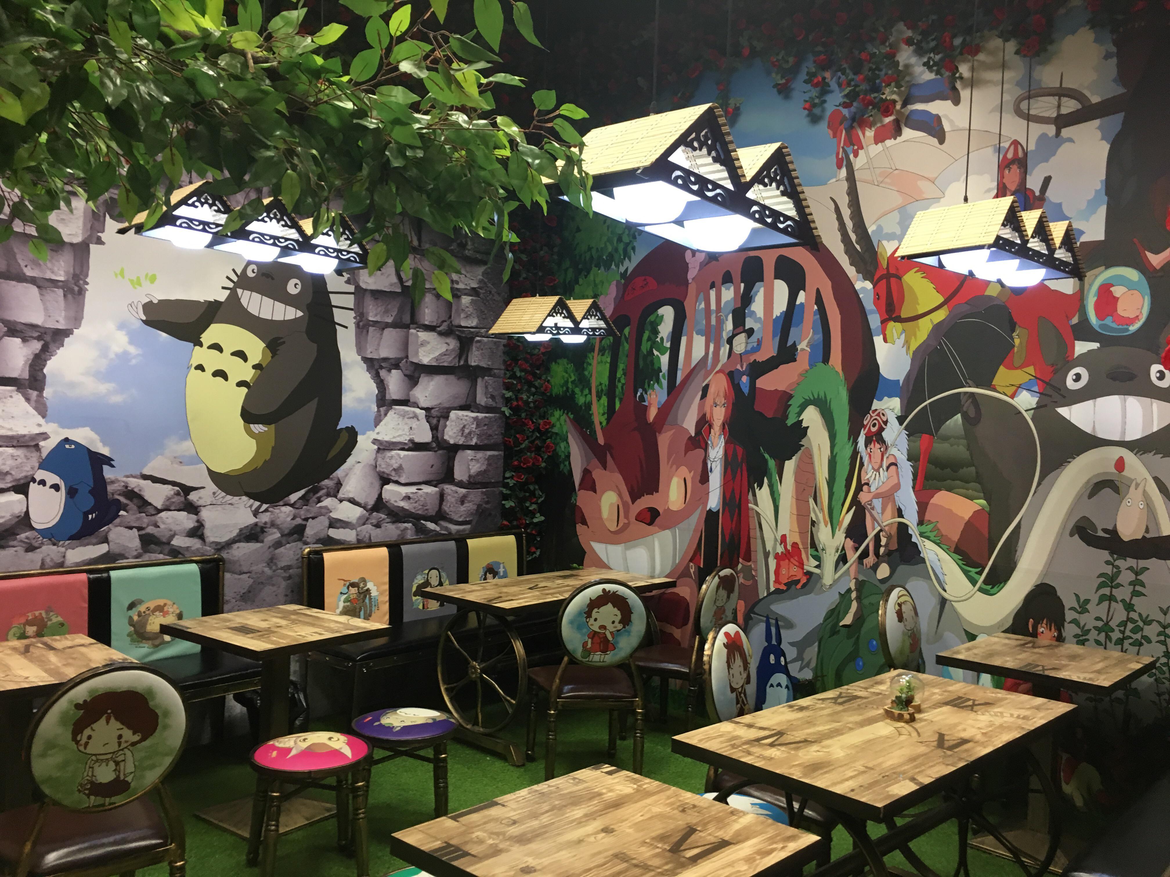 Part 2 of the Ghibli themed cafe in Glasgow r/ghibli