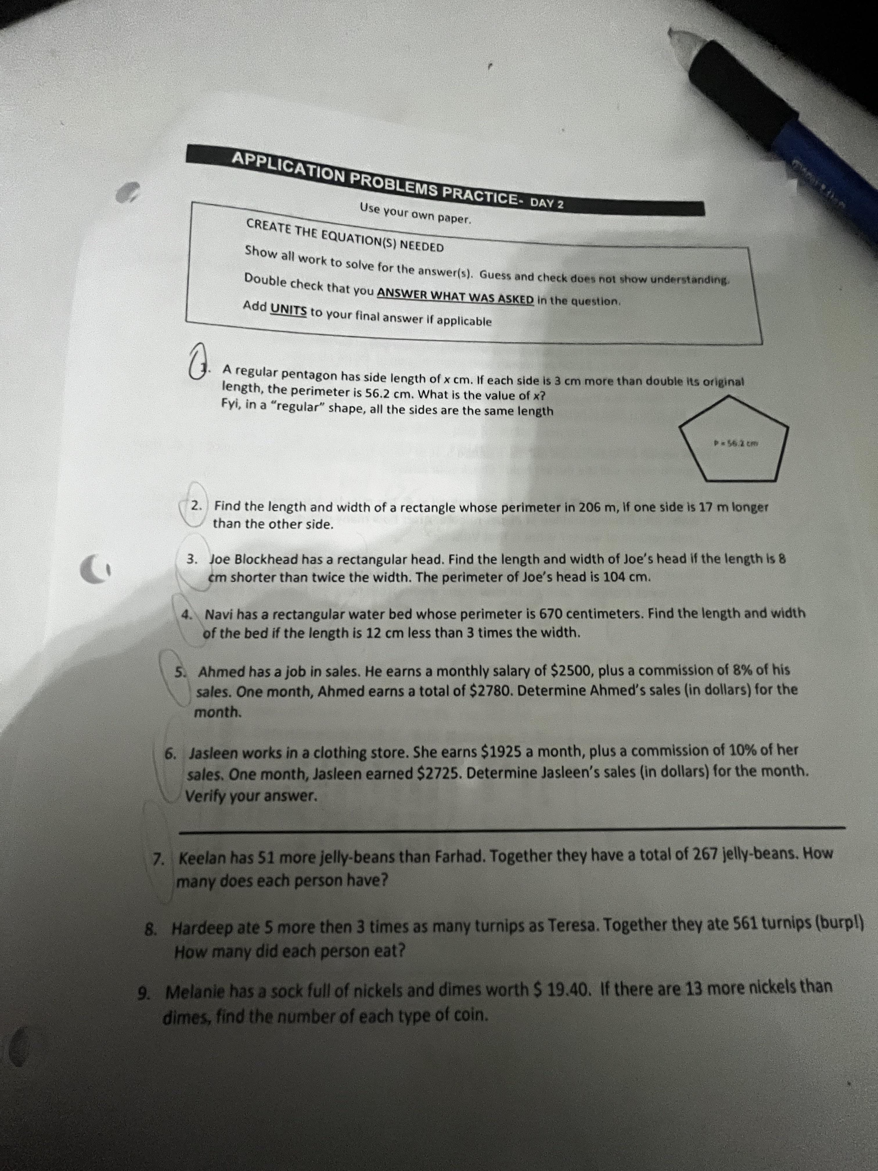 [Grade 9 math] : r/HomeworkHelp