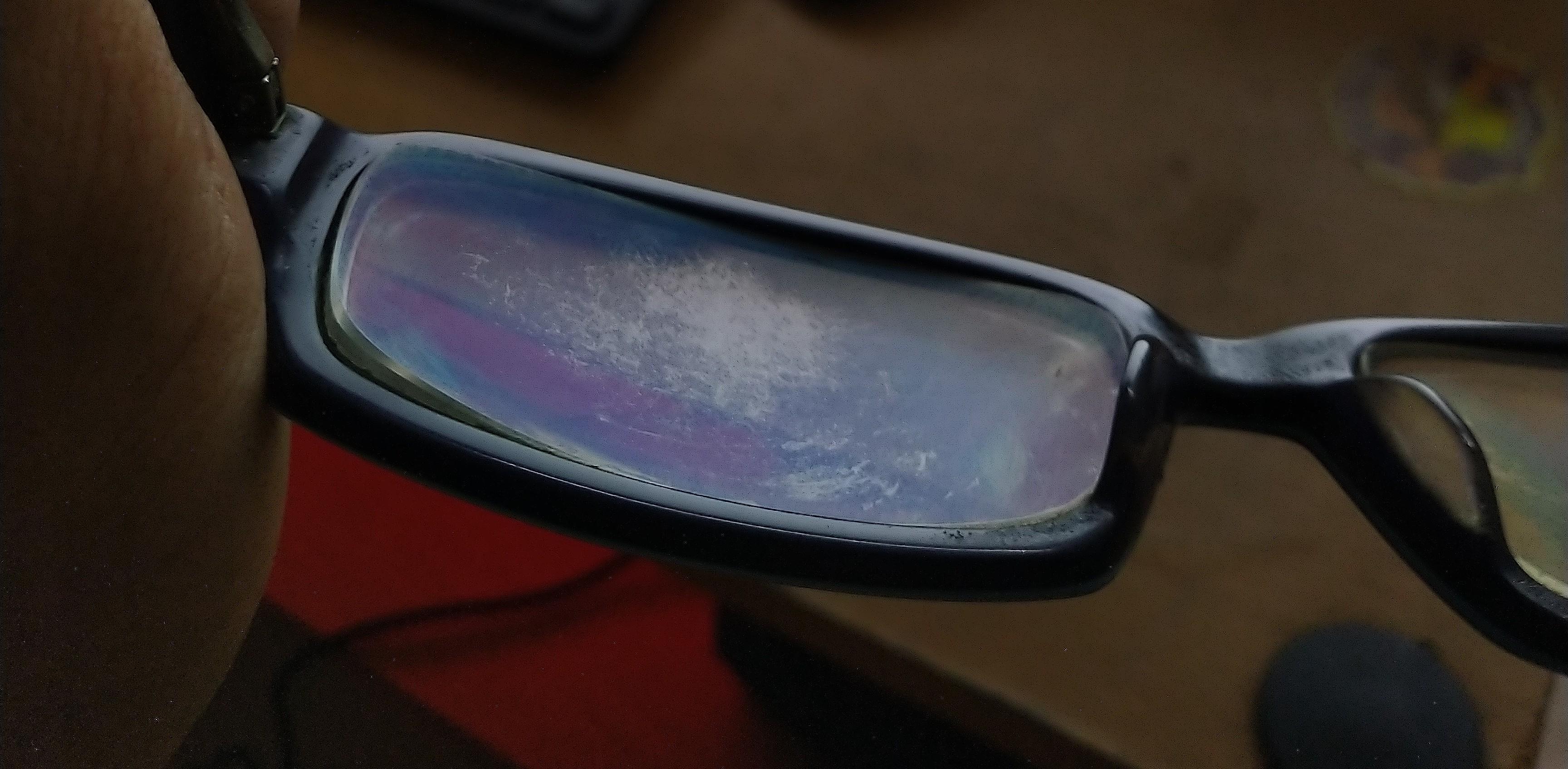 how to remove the scuffes(i think its an antiglare coating of some sort