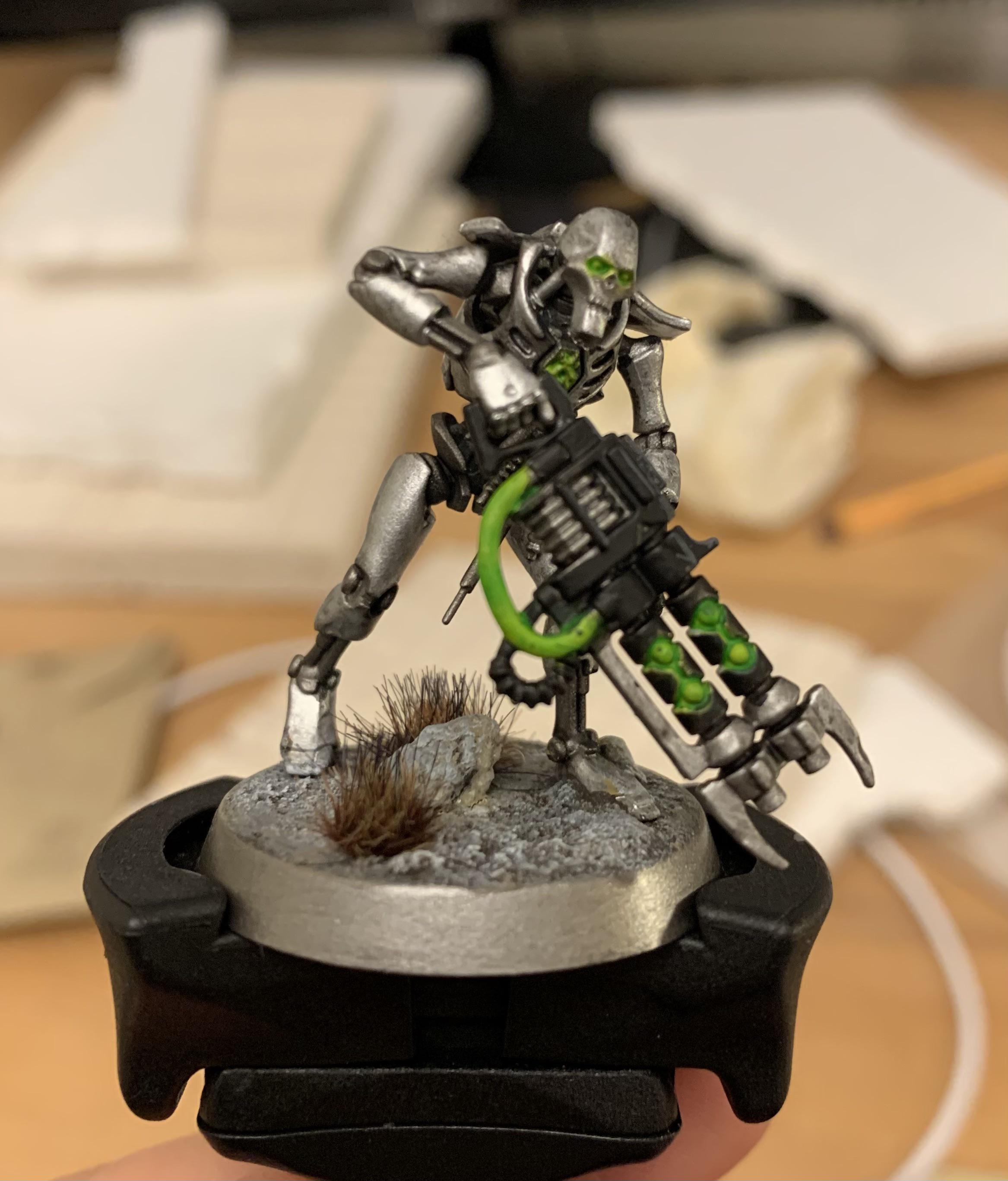 First ever miniature painted. Does he need a sealer/varnish to finish