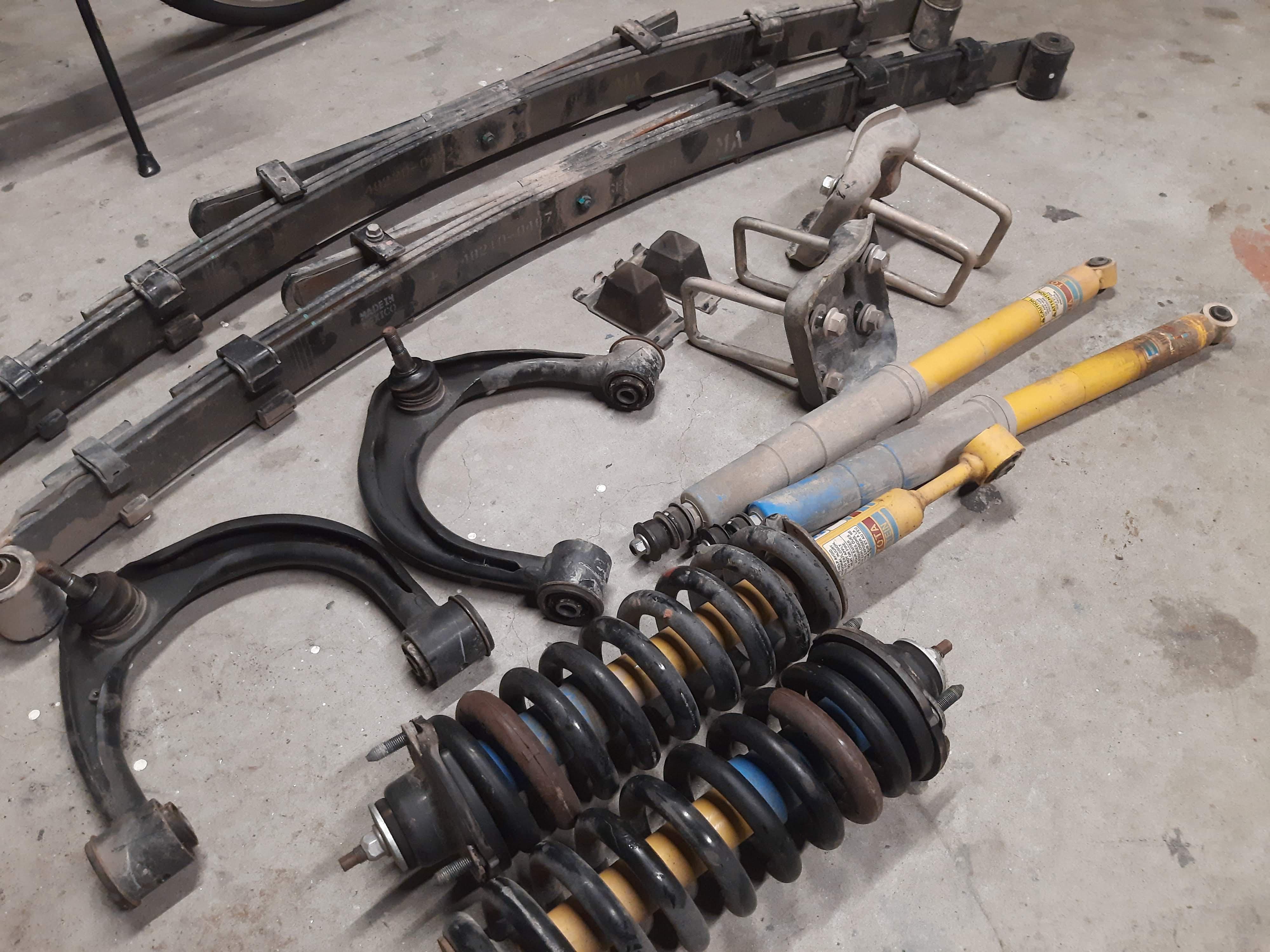 Is the TRD OffRoad stock suspension worth anything? Only has 20k miles