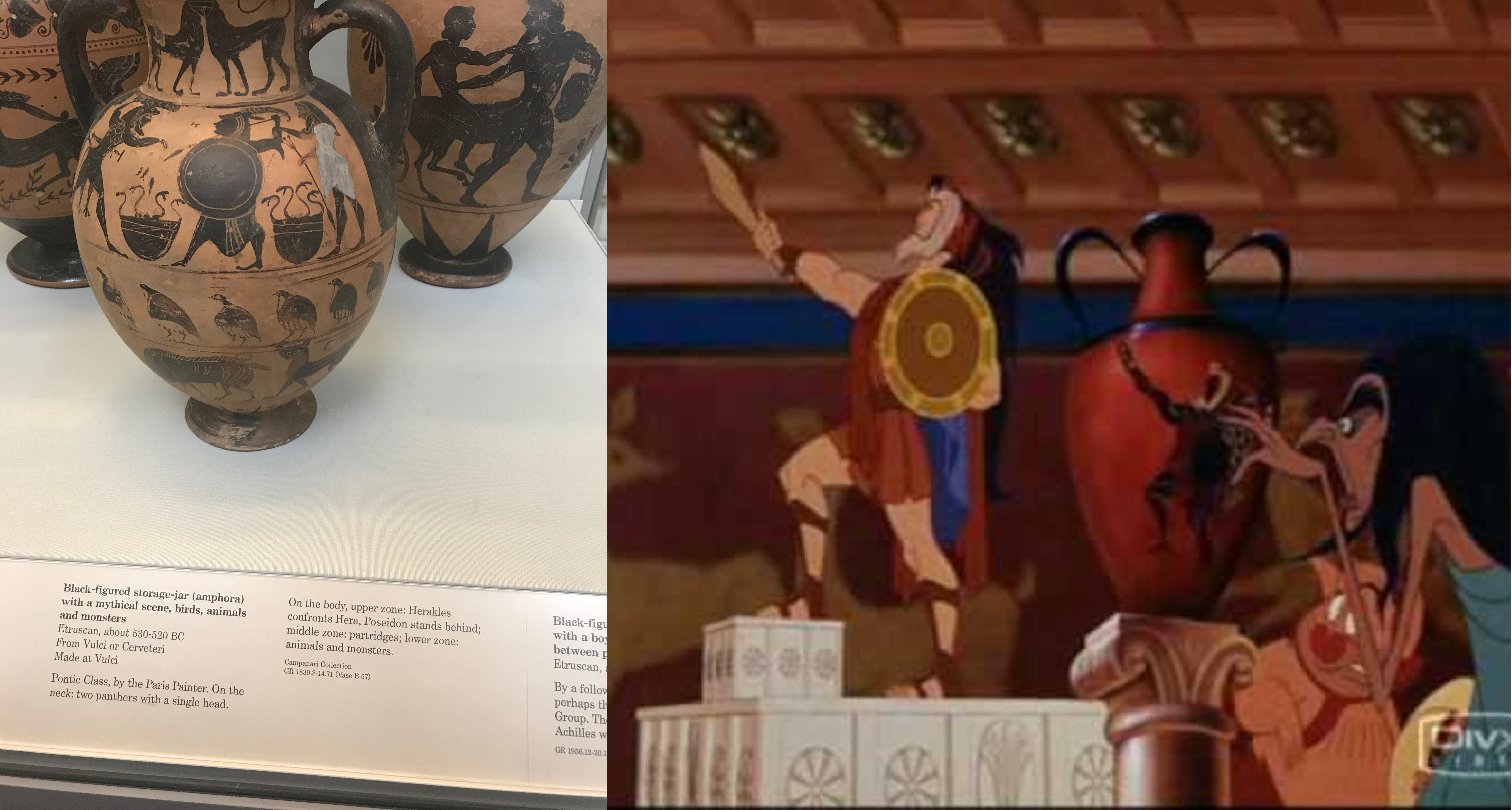 in Disney's Hercules movie. The headscarf resembles is shown being