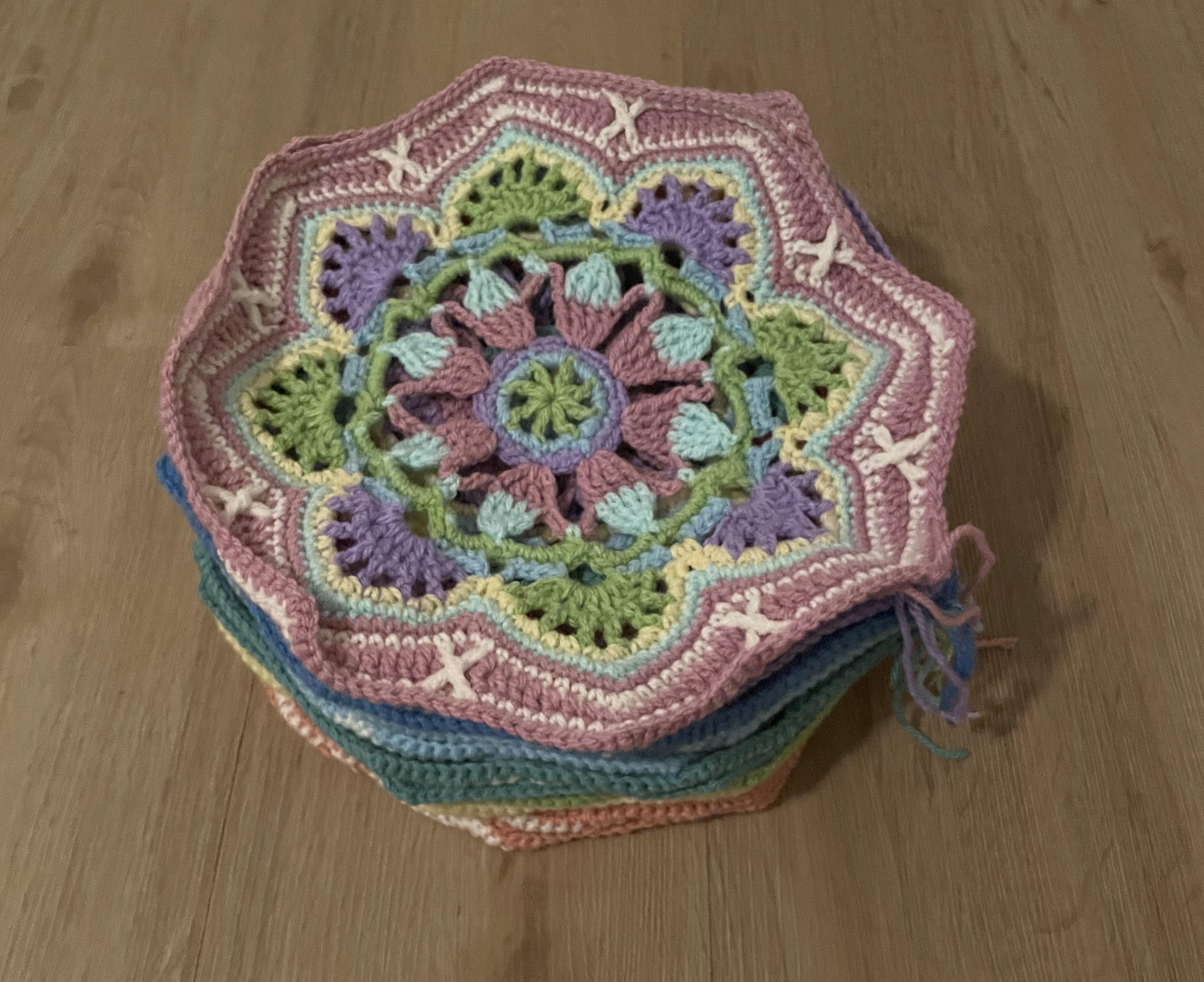 first time working with acrylic yarn. any advice for making it softer