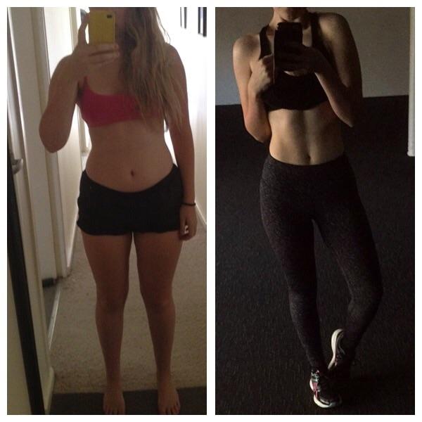 F/21/5'7" [67kg > 58kg =9kg] hated the gym now I'm in there 6 days a