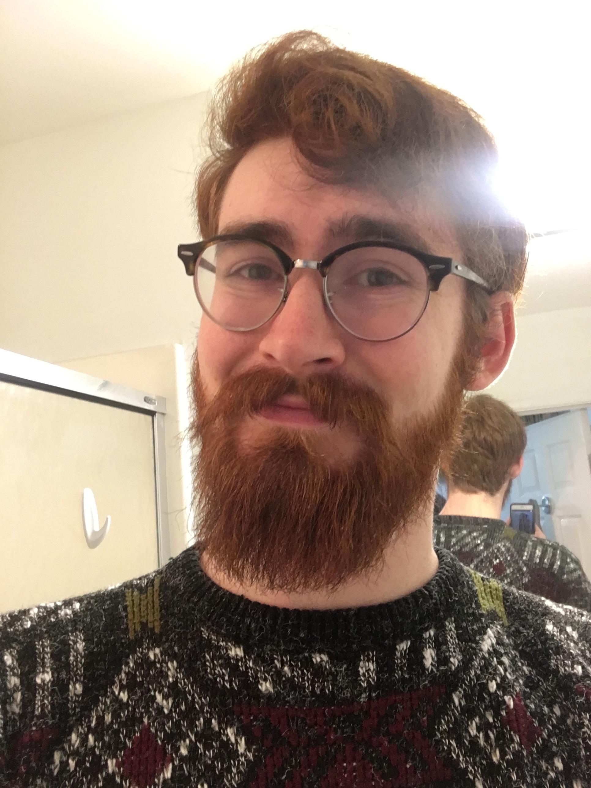 Grew up being told I wouldn’t be able to grow much facial