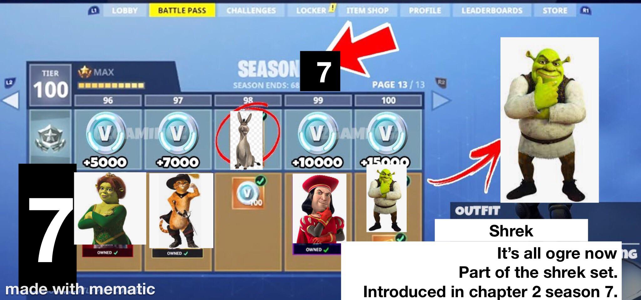 Leaked season 7 battlepass (via firemonkey) r/FortNiteBR