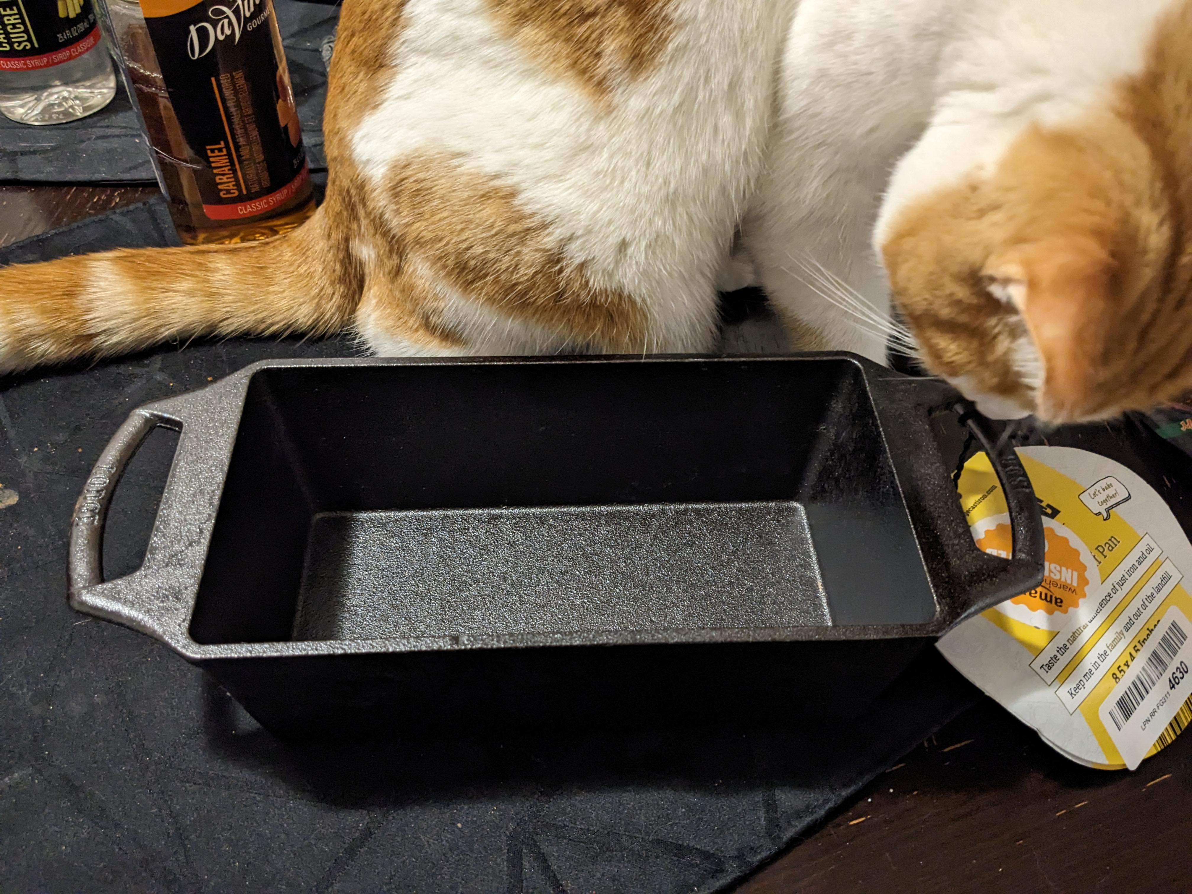 Second Lodge and last peice of cast Iron for now. Excuse the cat he