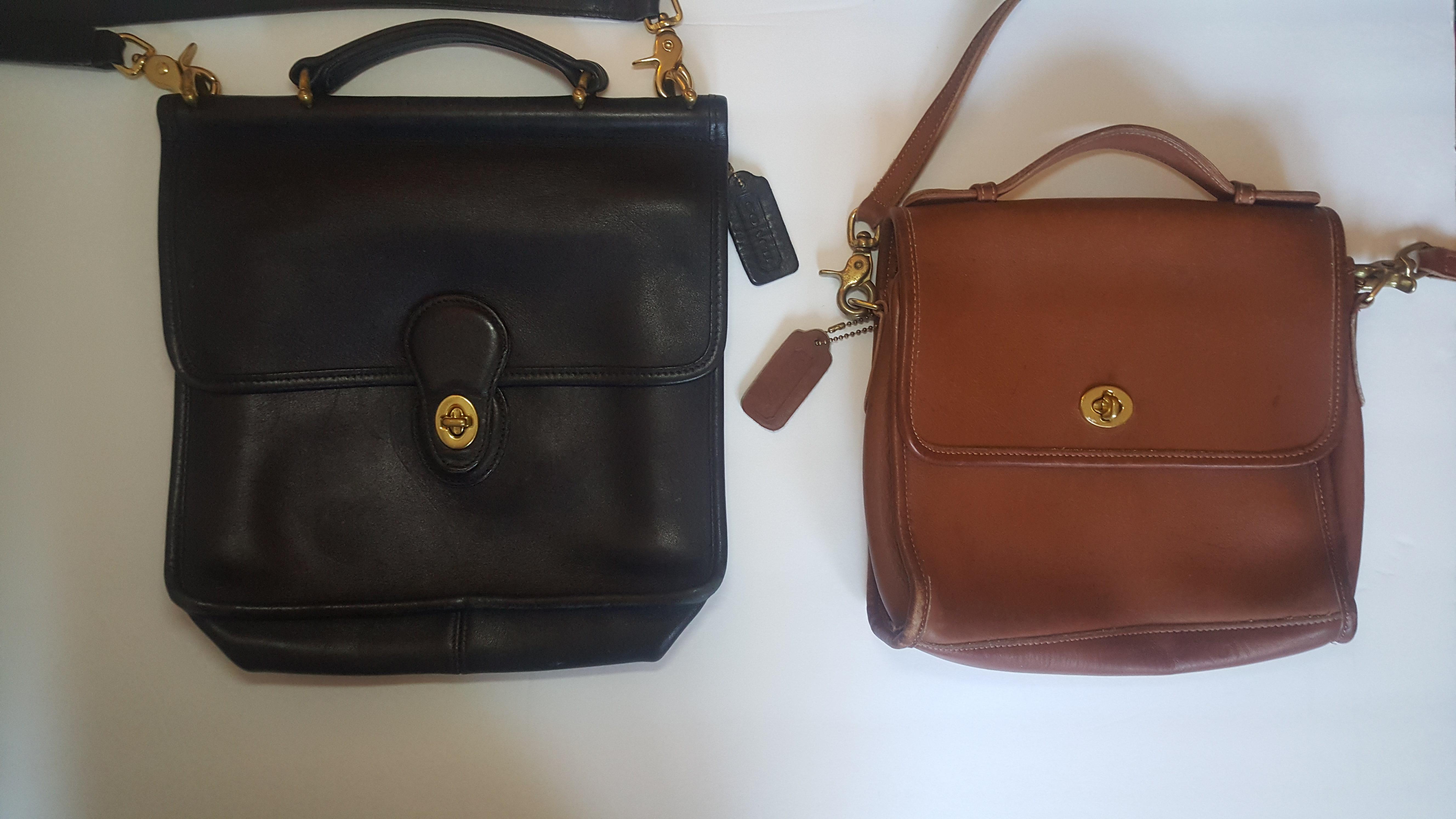 Coach purses from a garage sale, 4! r/ThriftStoreHauls