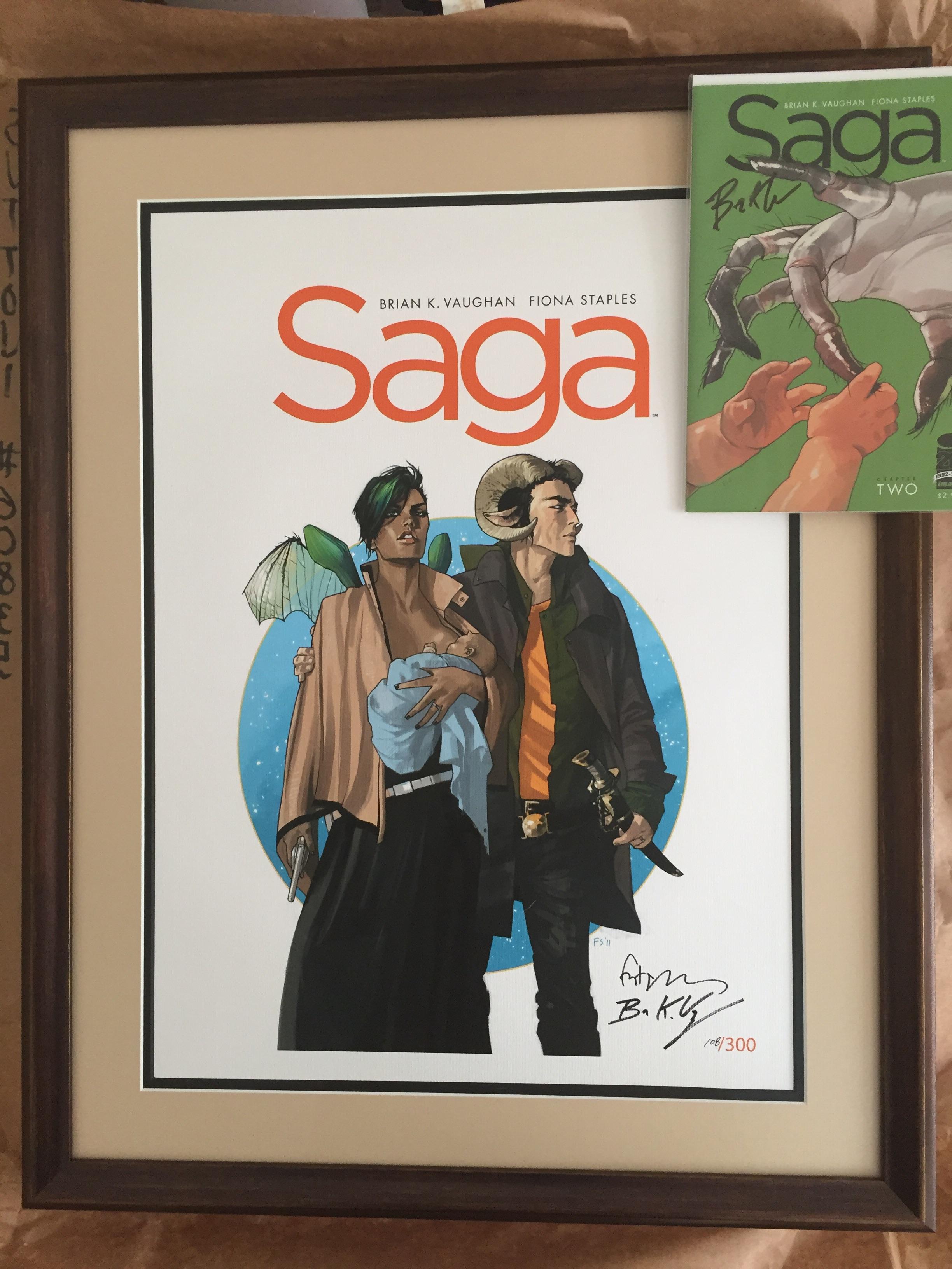 Brian K Vaughan signatures from free comic book day! Finally got my