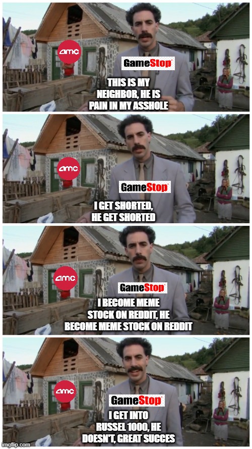 Not to throw shade at the movie stock but this is funny r/Superstonk