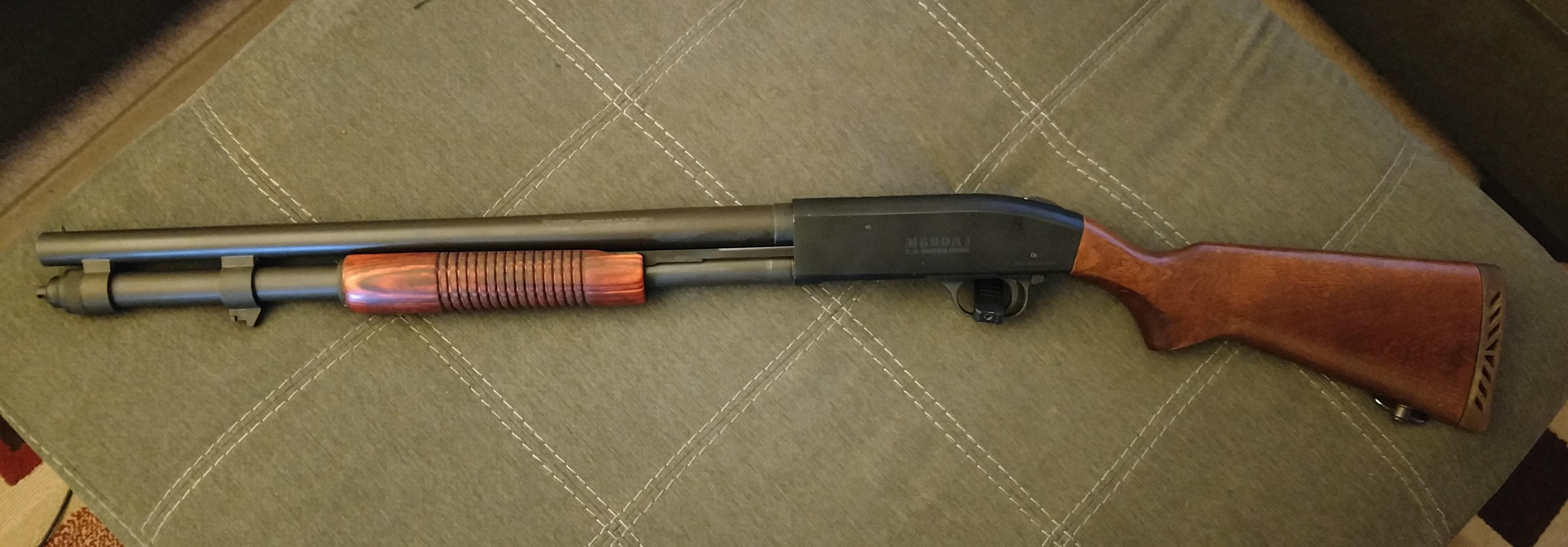 Put some wood furniture on my 590a1. I'm pretty pleased with how it