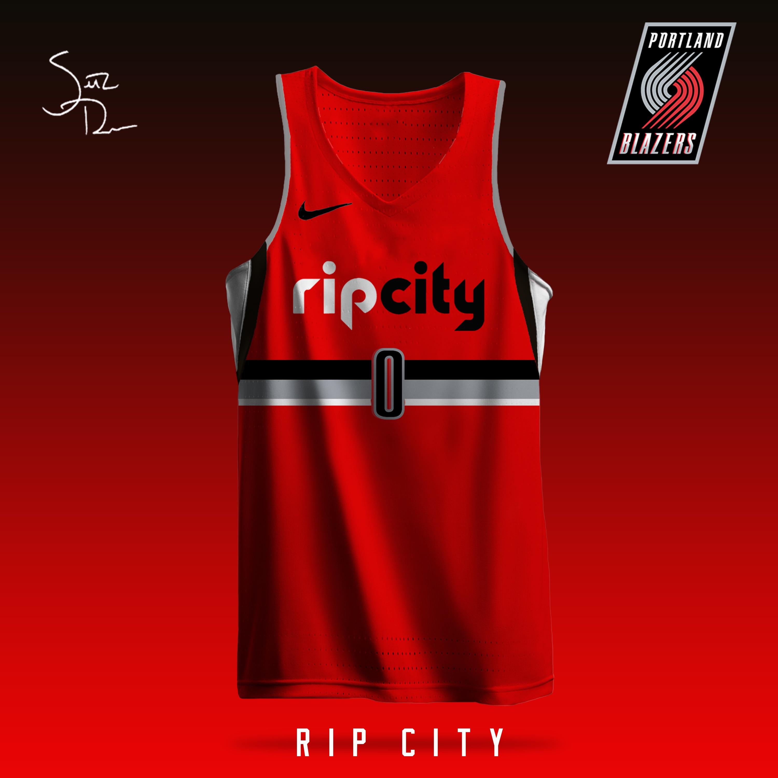Trail Blazers Nike x NBA concept r/ripcity