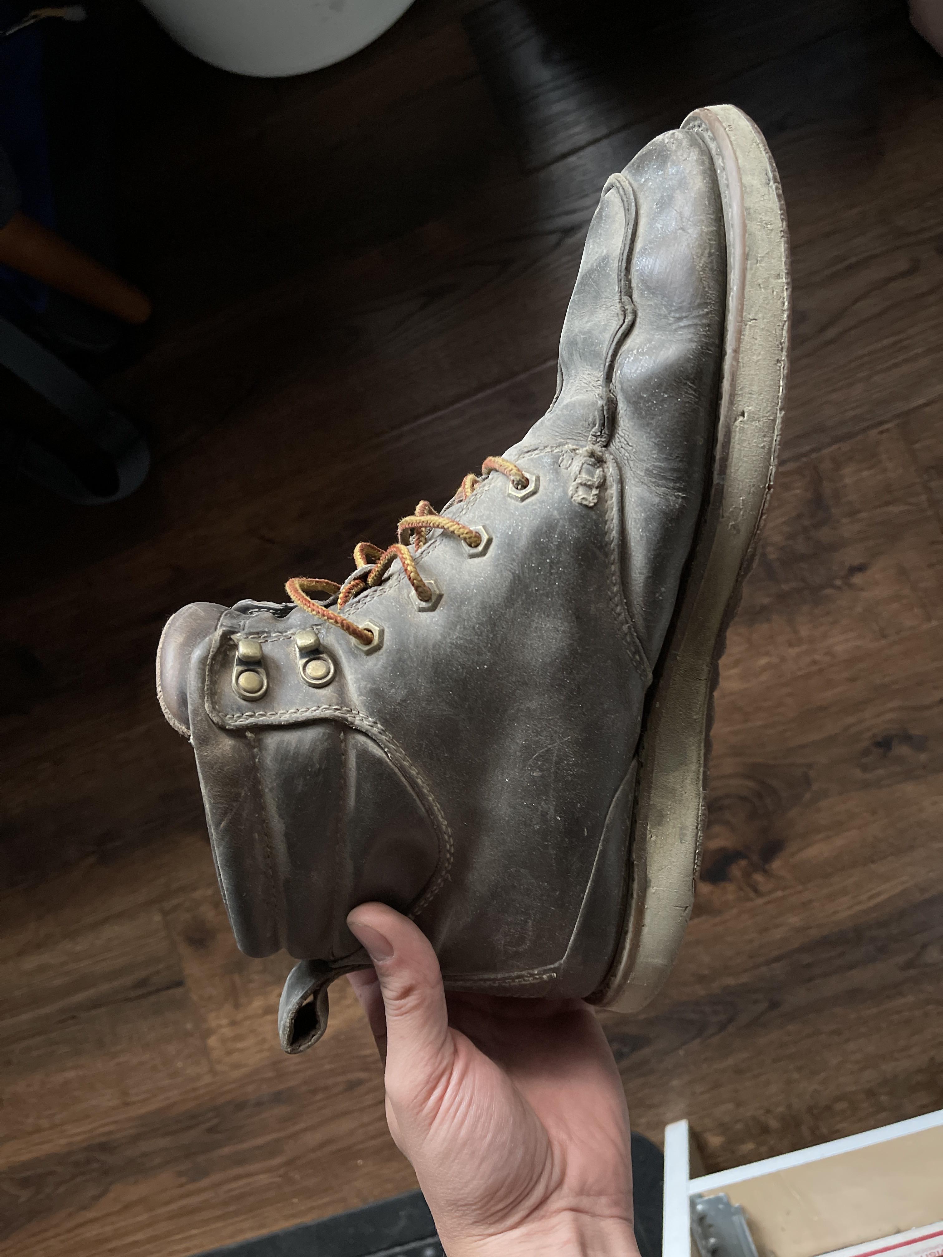 Resole process help LL bean Stonington moc toes. LL Bean says they are