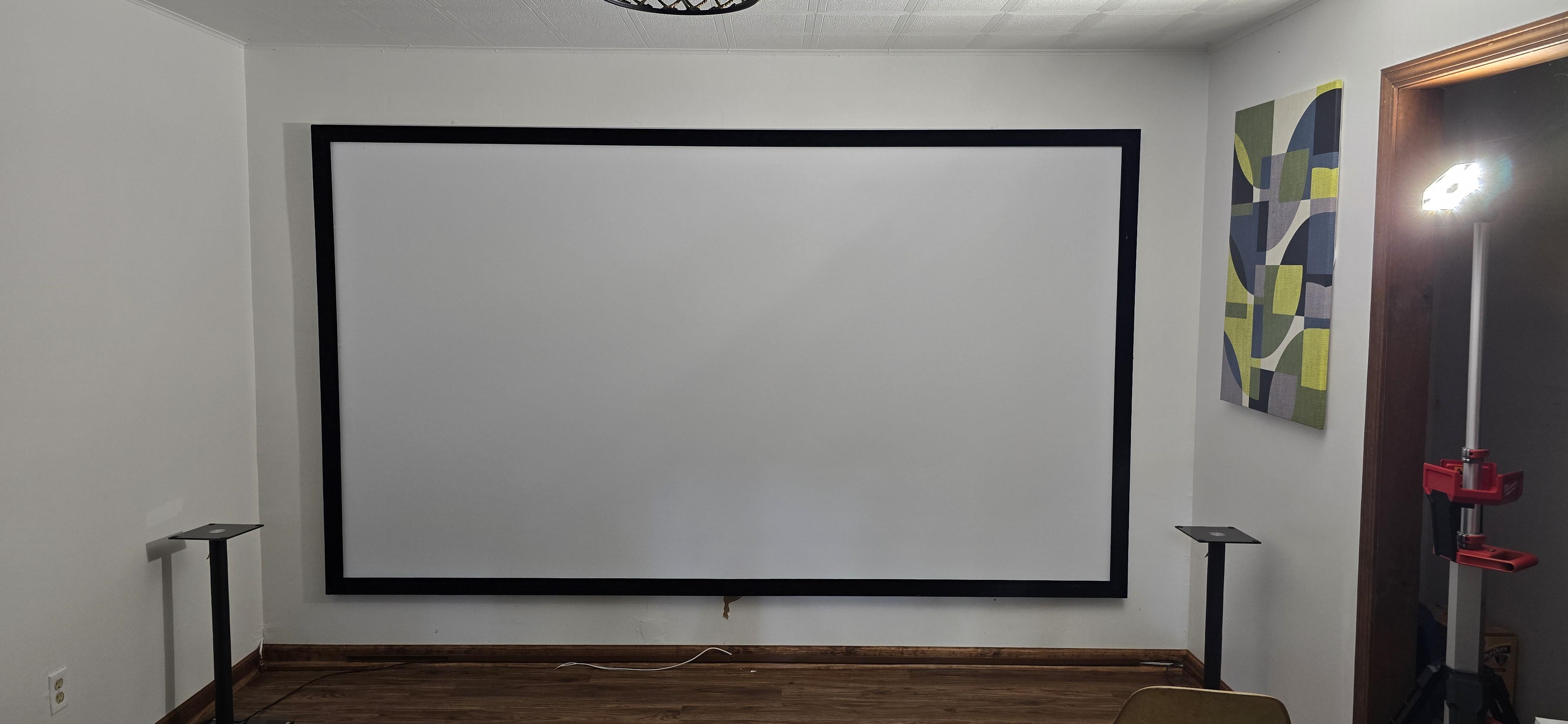 Should I mount my center channel above or below the screen? I know