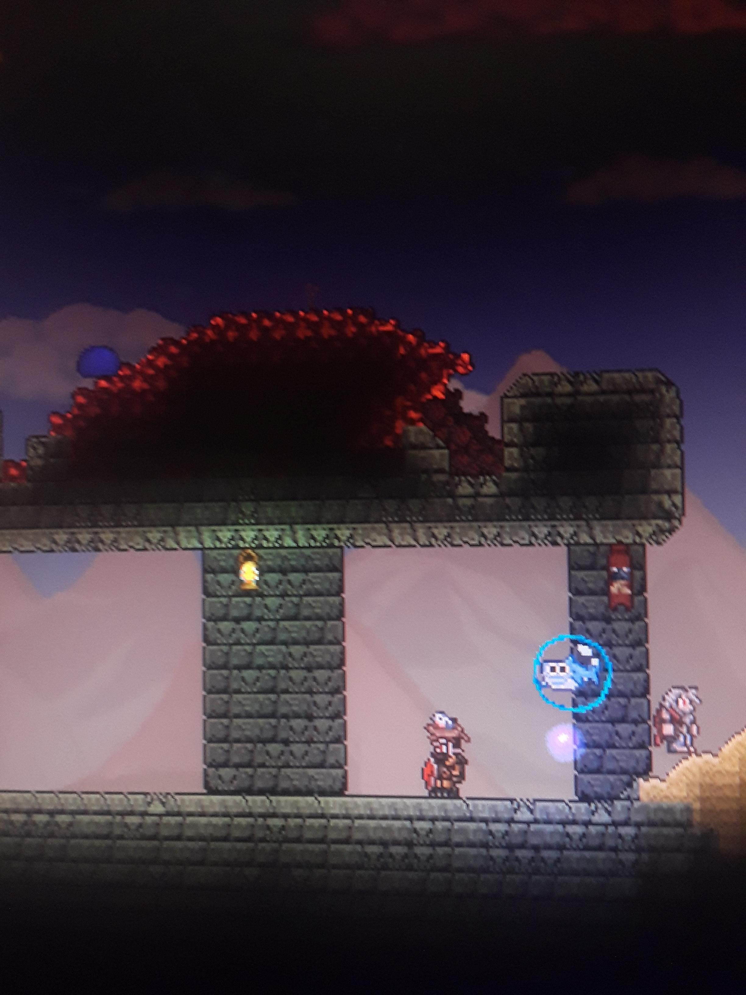 Turns out my dungeon generated on top of one of those caves with the