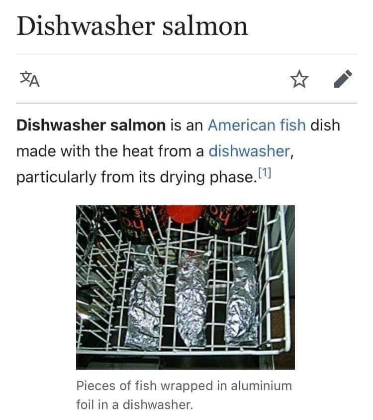 Thanks, I hate dishwasher salmon r/TIHI