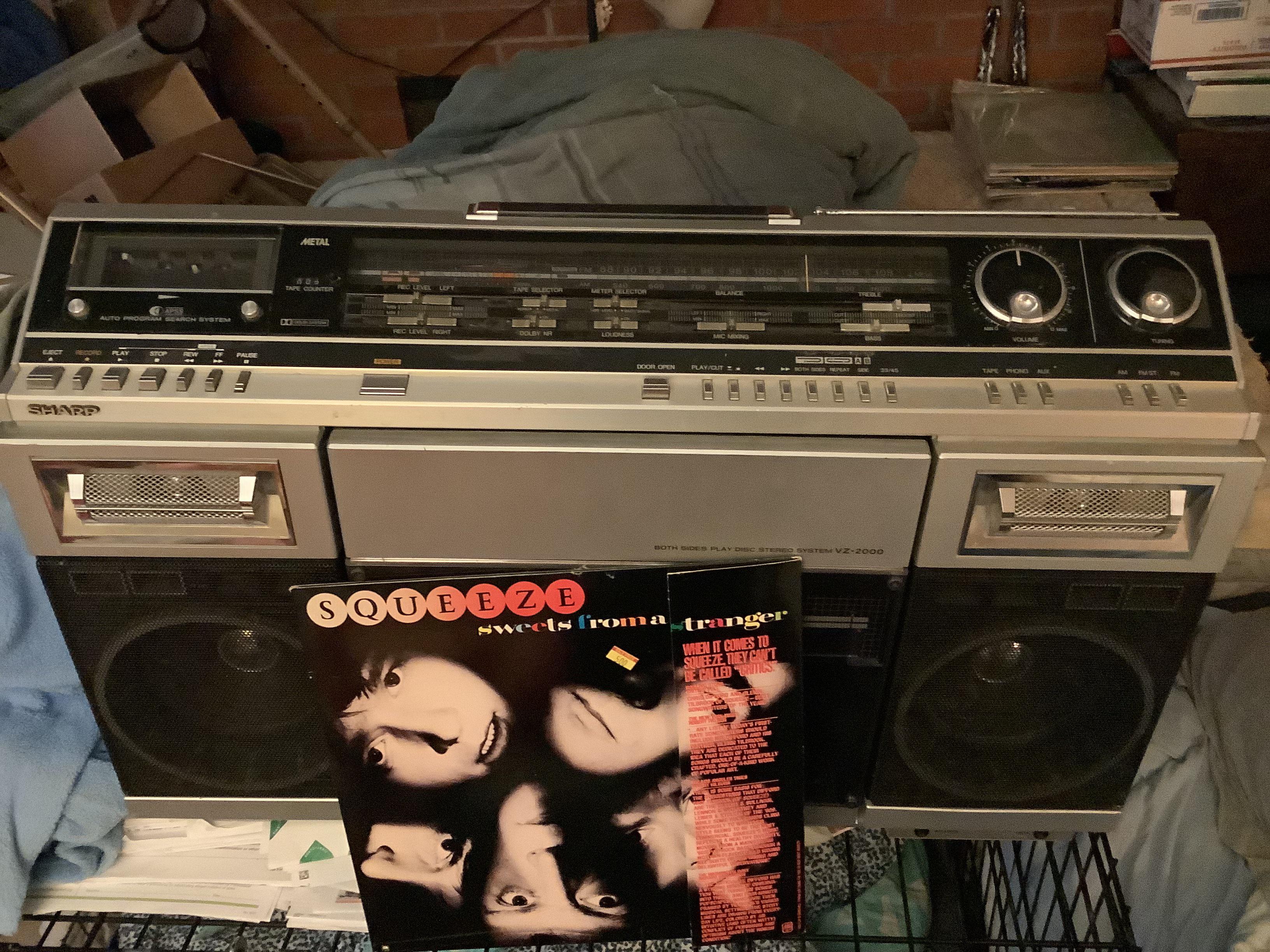 Not only has my 1985 Sharp VZ 2000 survived the death of albums and