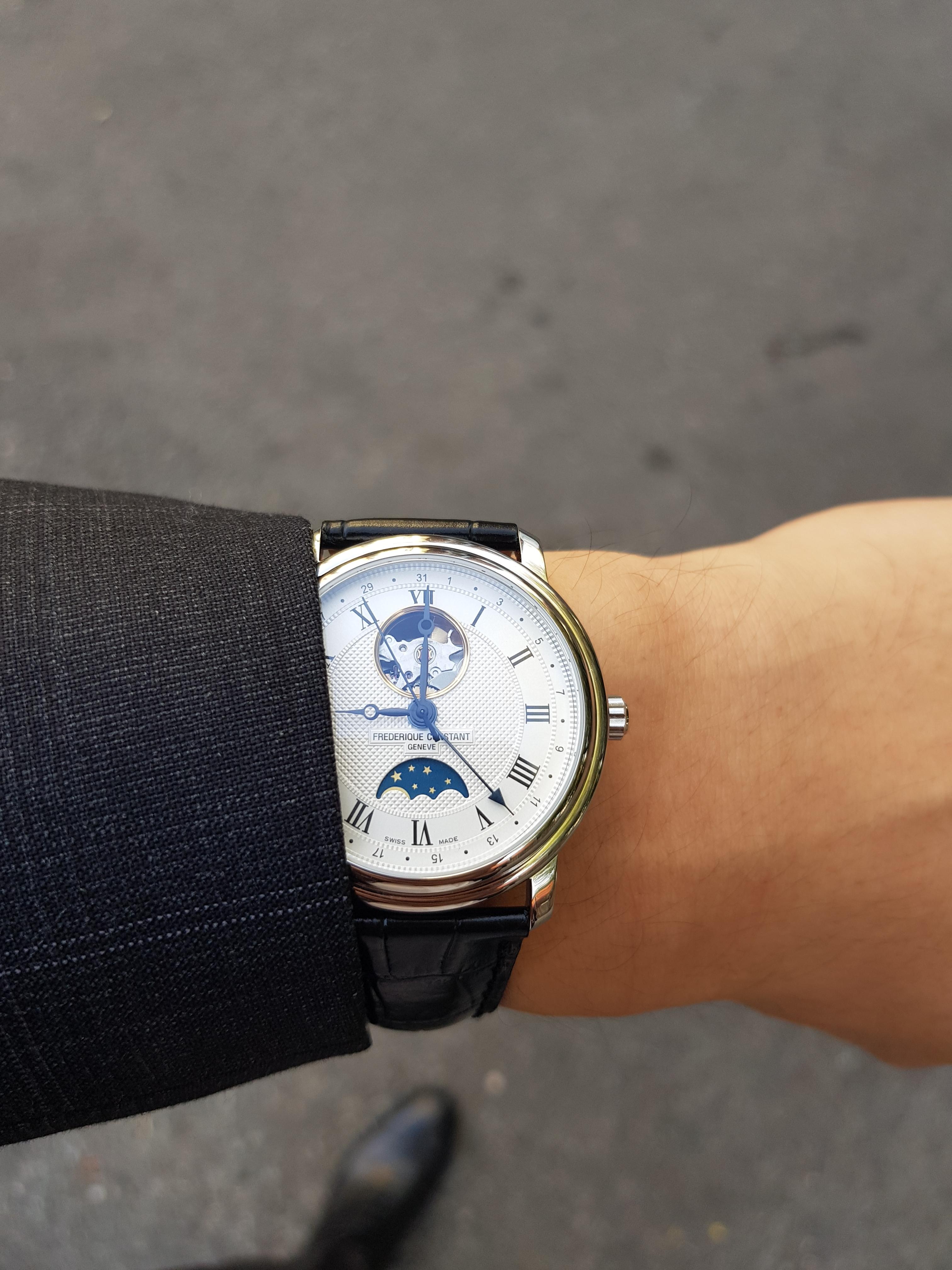 [Frederique Constant] classic heartbeat moon phase r/Watches