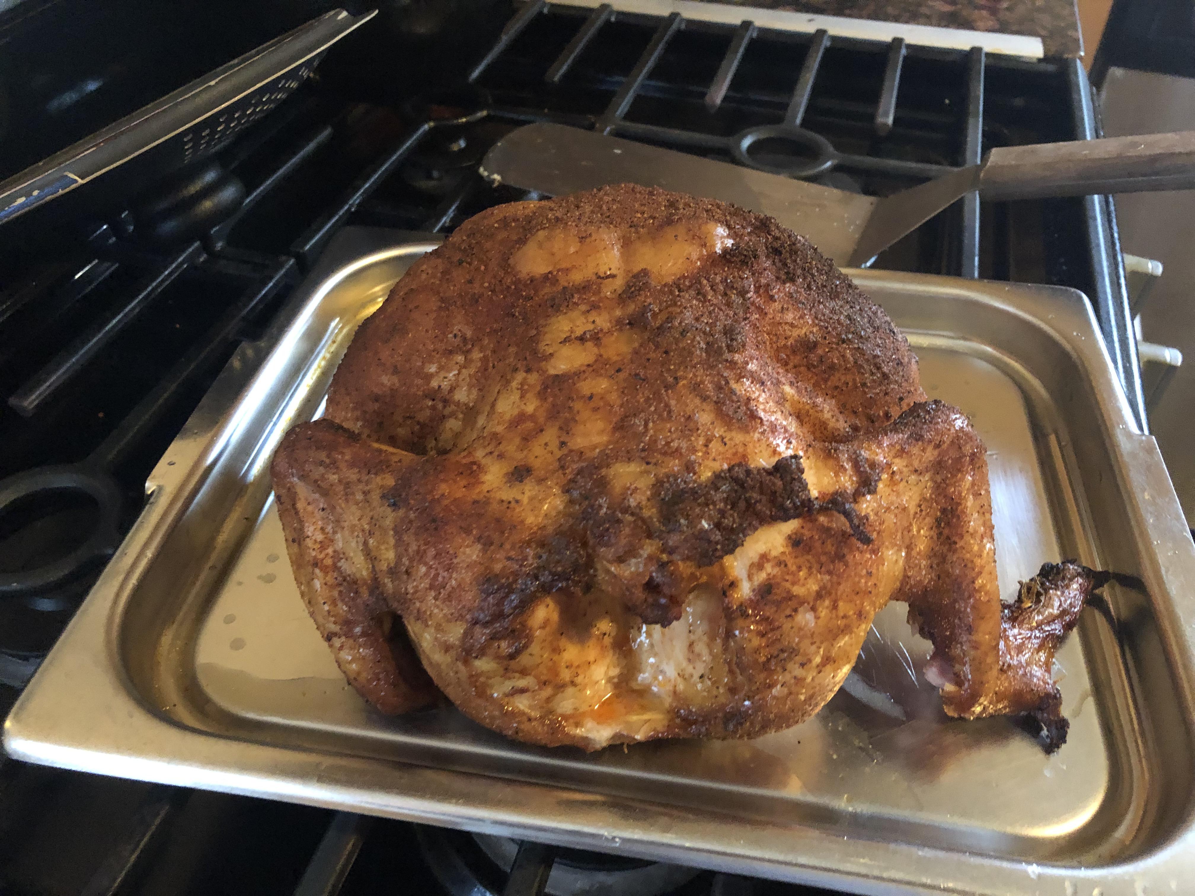 First smoke on my pellet grill. Very tender and moist. Would like more