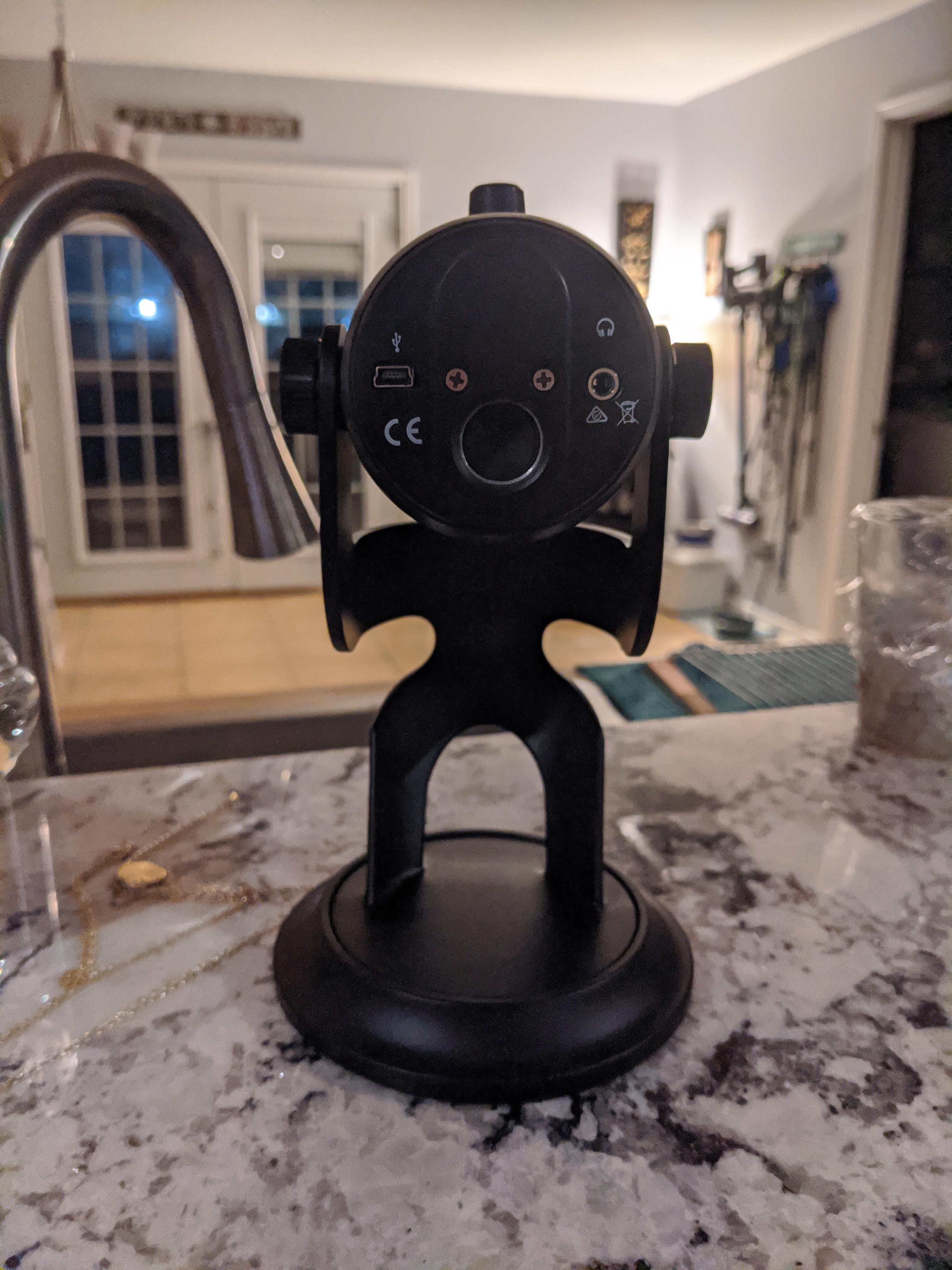 My Yeti mic tipped over. It was traumatic. r/Pareidolia