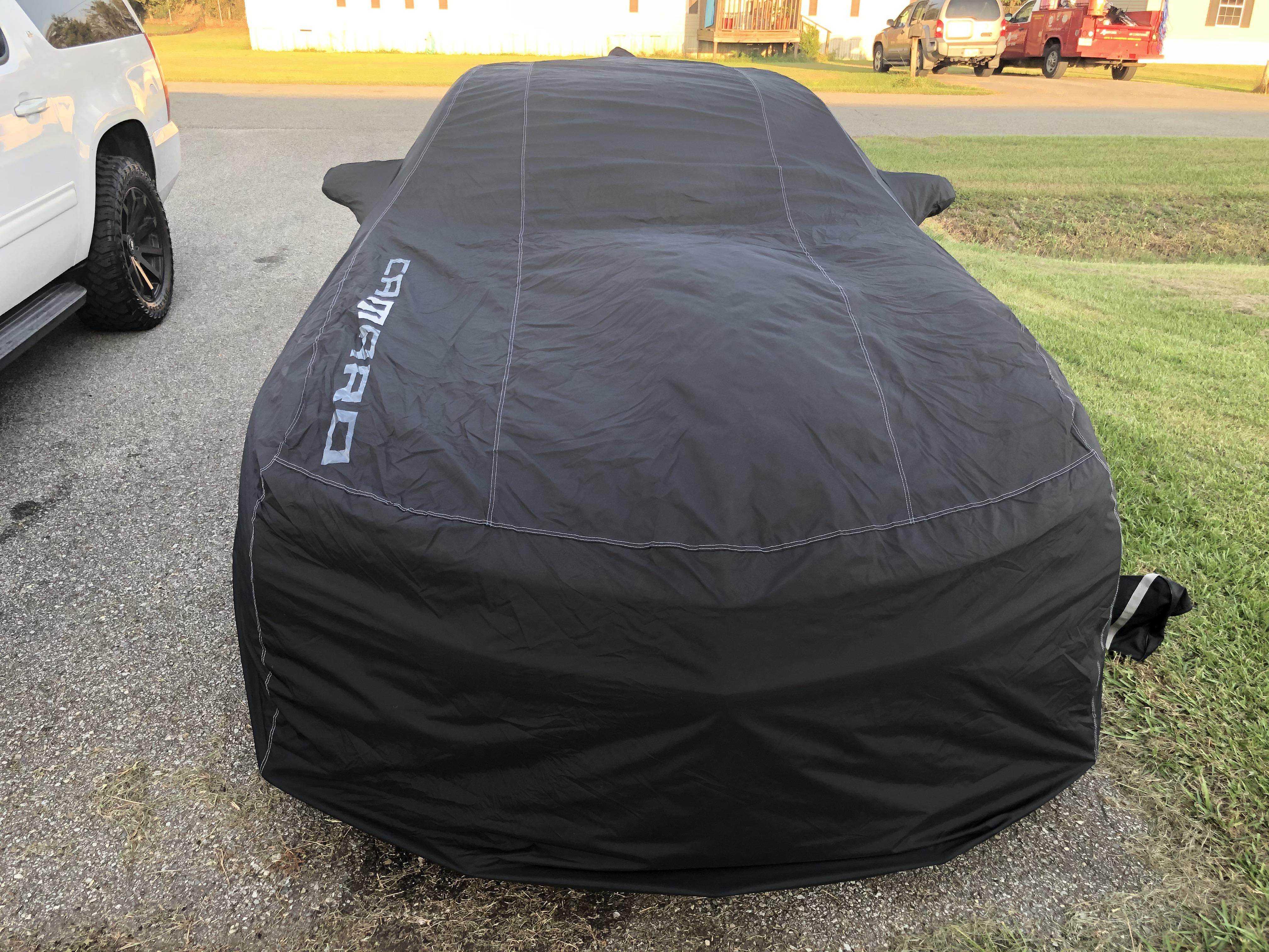 Fitted camaro cover from gm is worth the price to me. r/camaro