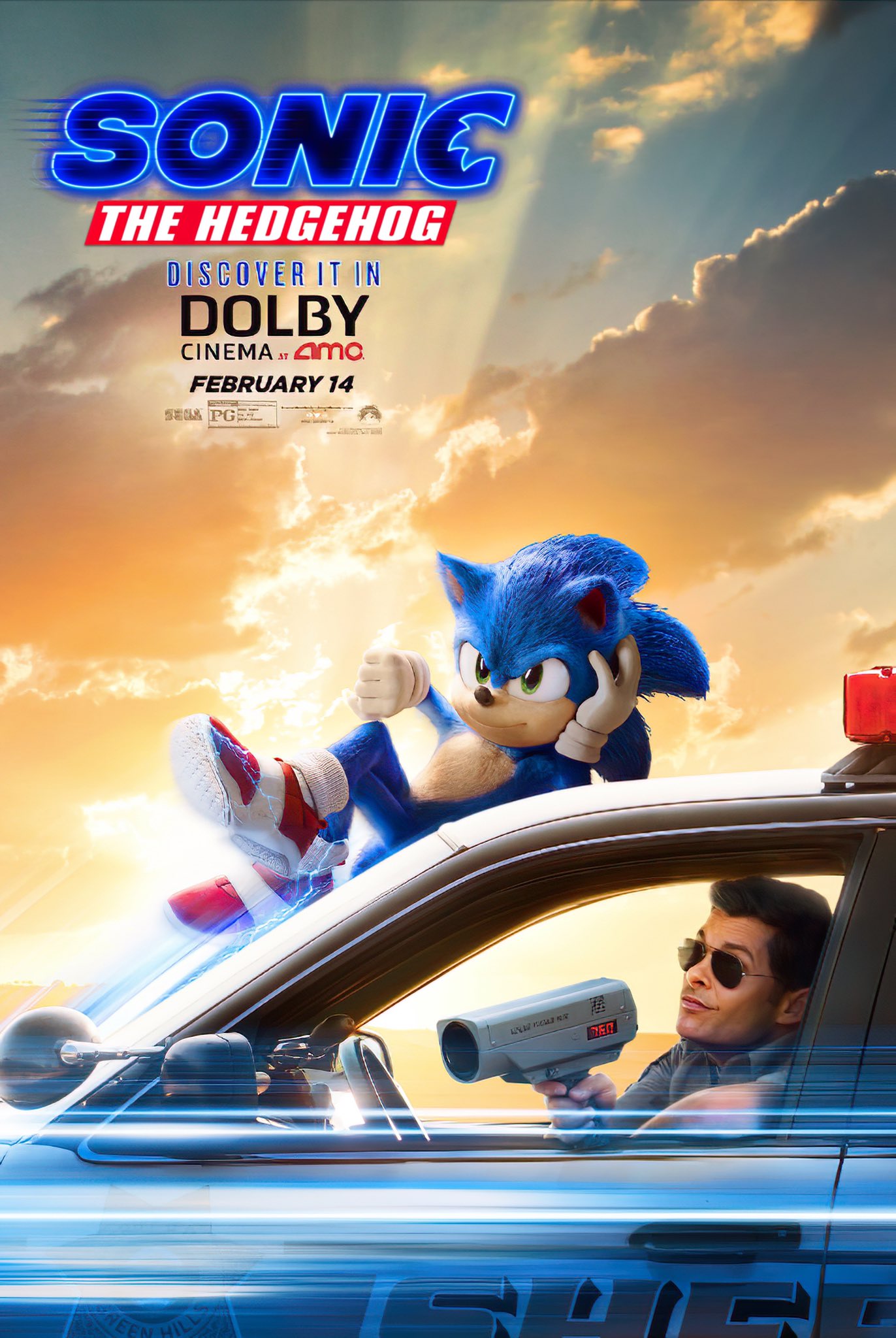 Dolby Cinema poster SonicTheMovie
