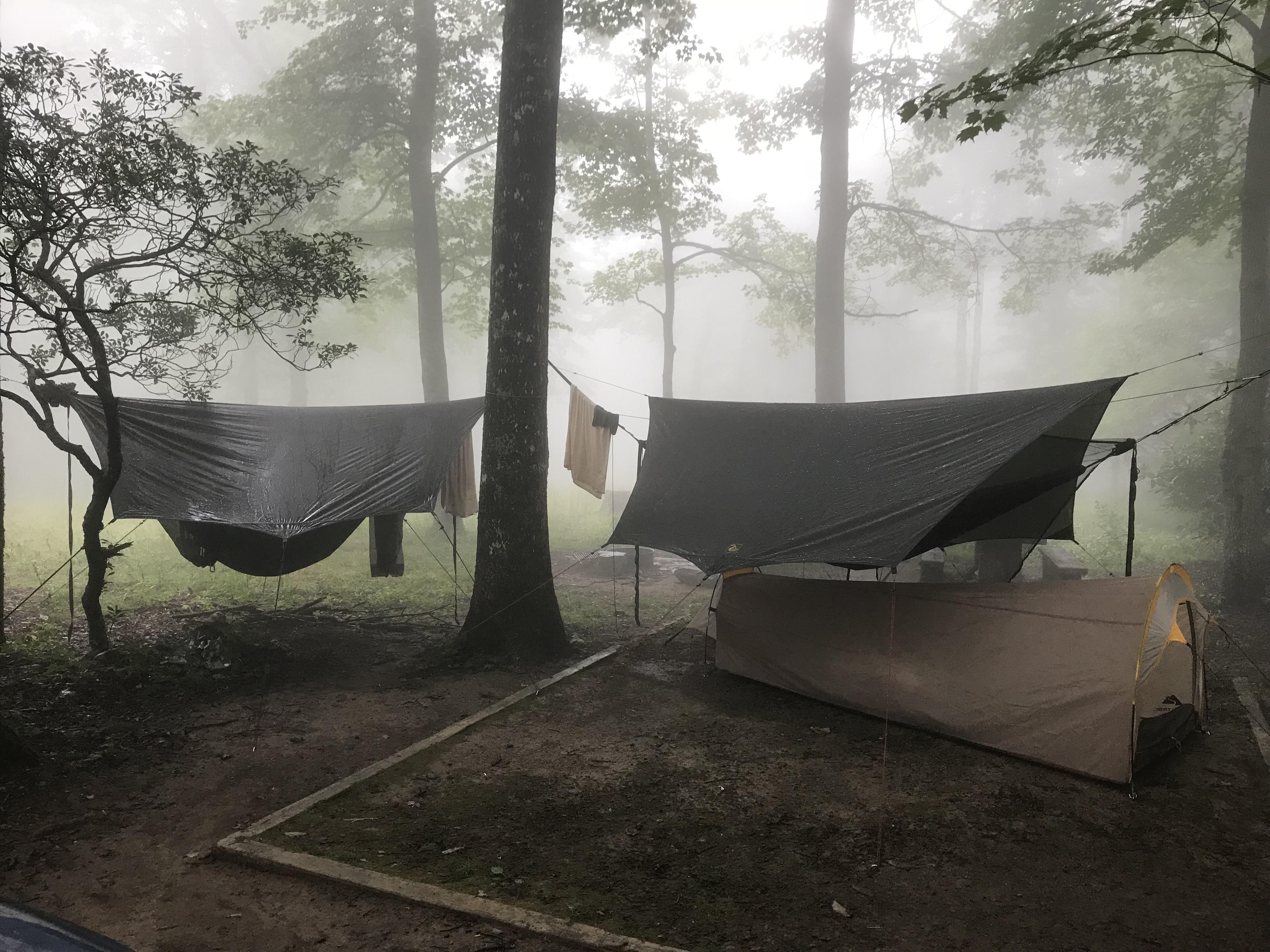 First Trip Hammock Camping The Blue Ridge Parkway r/hammockcamping