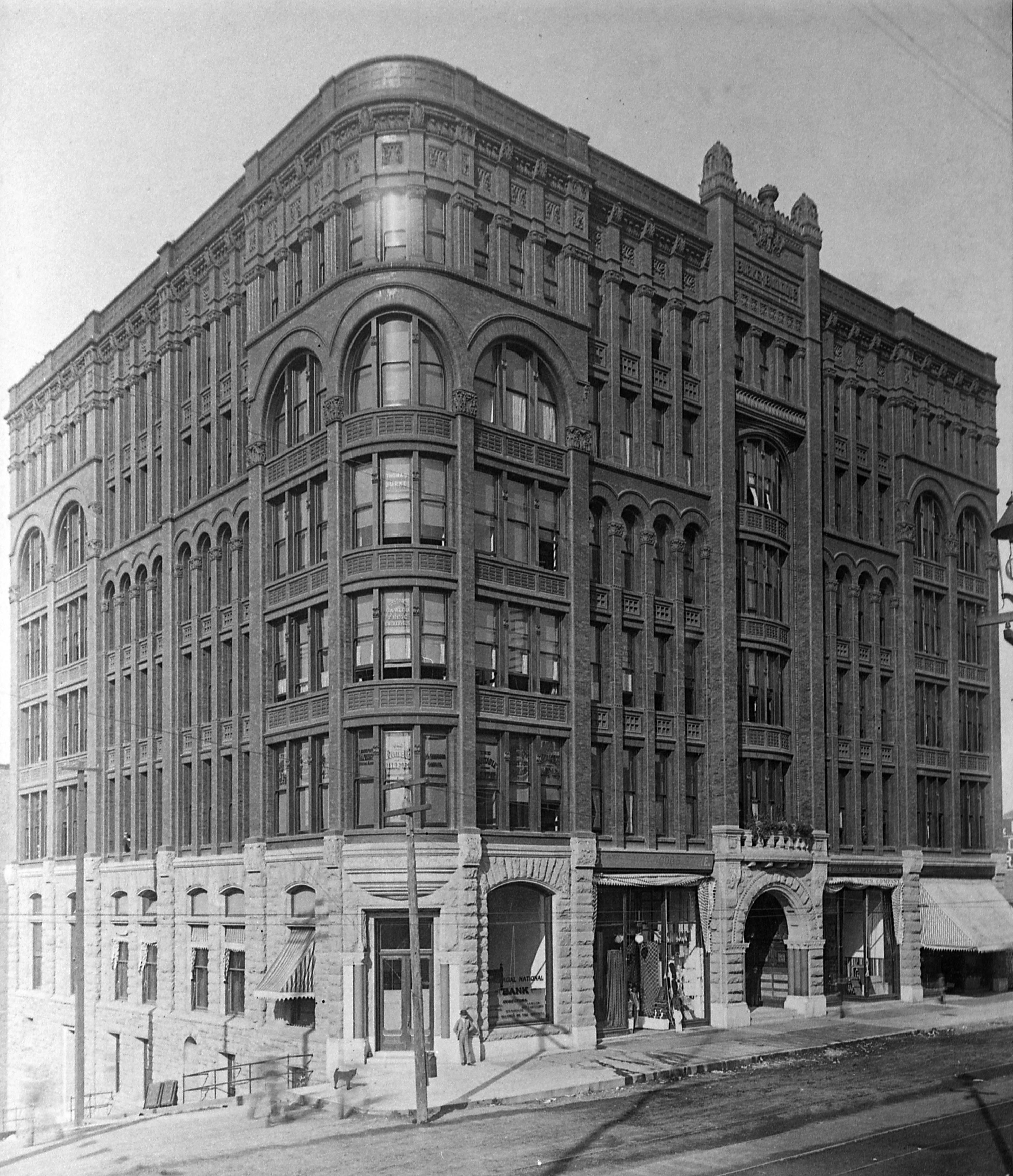 Burke Building, Seattle, WA 18911971. Demolished and replaced by the