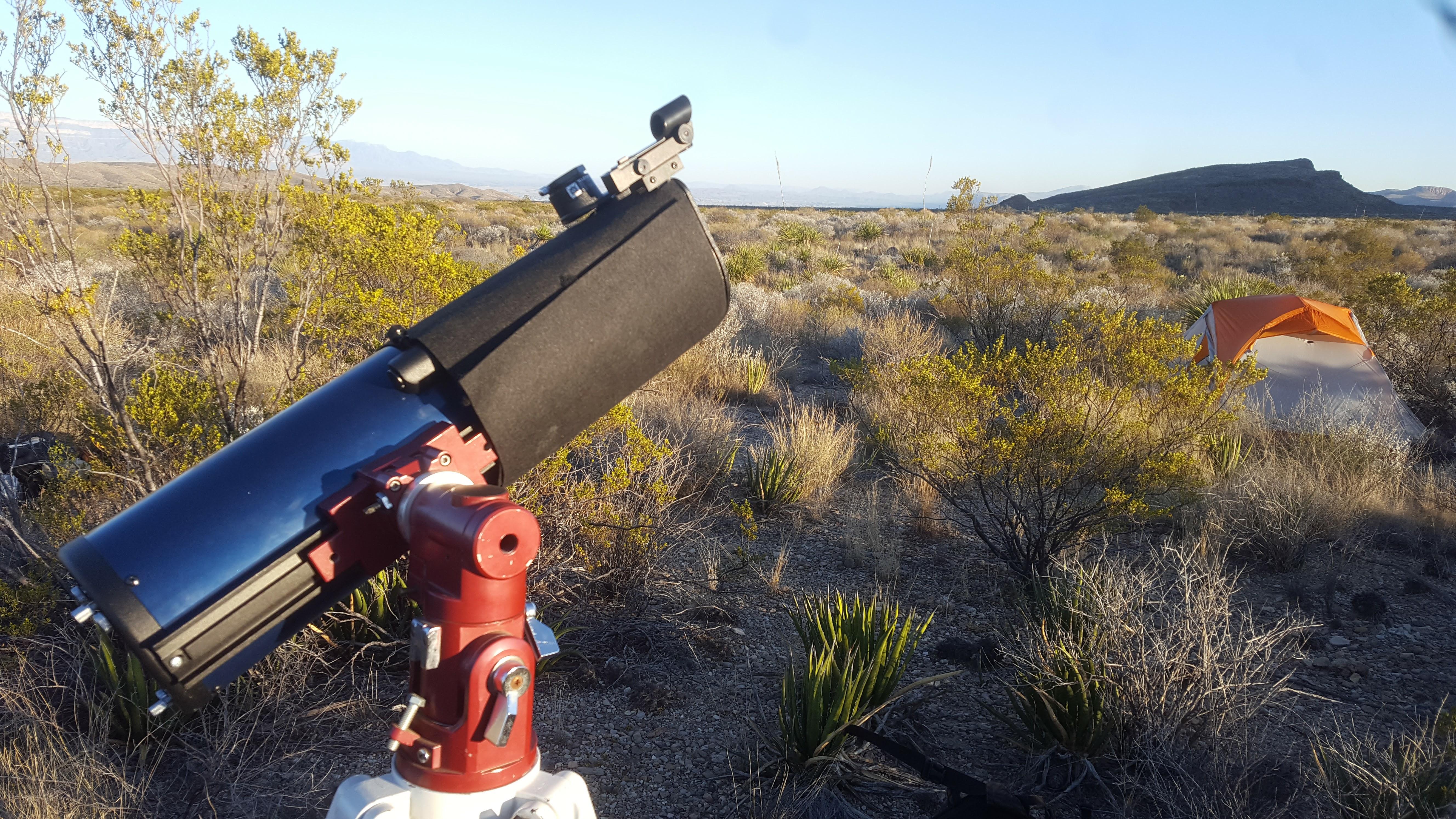 Set up and ready to go at Big Bend National Park r/telescopes